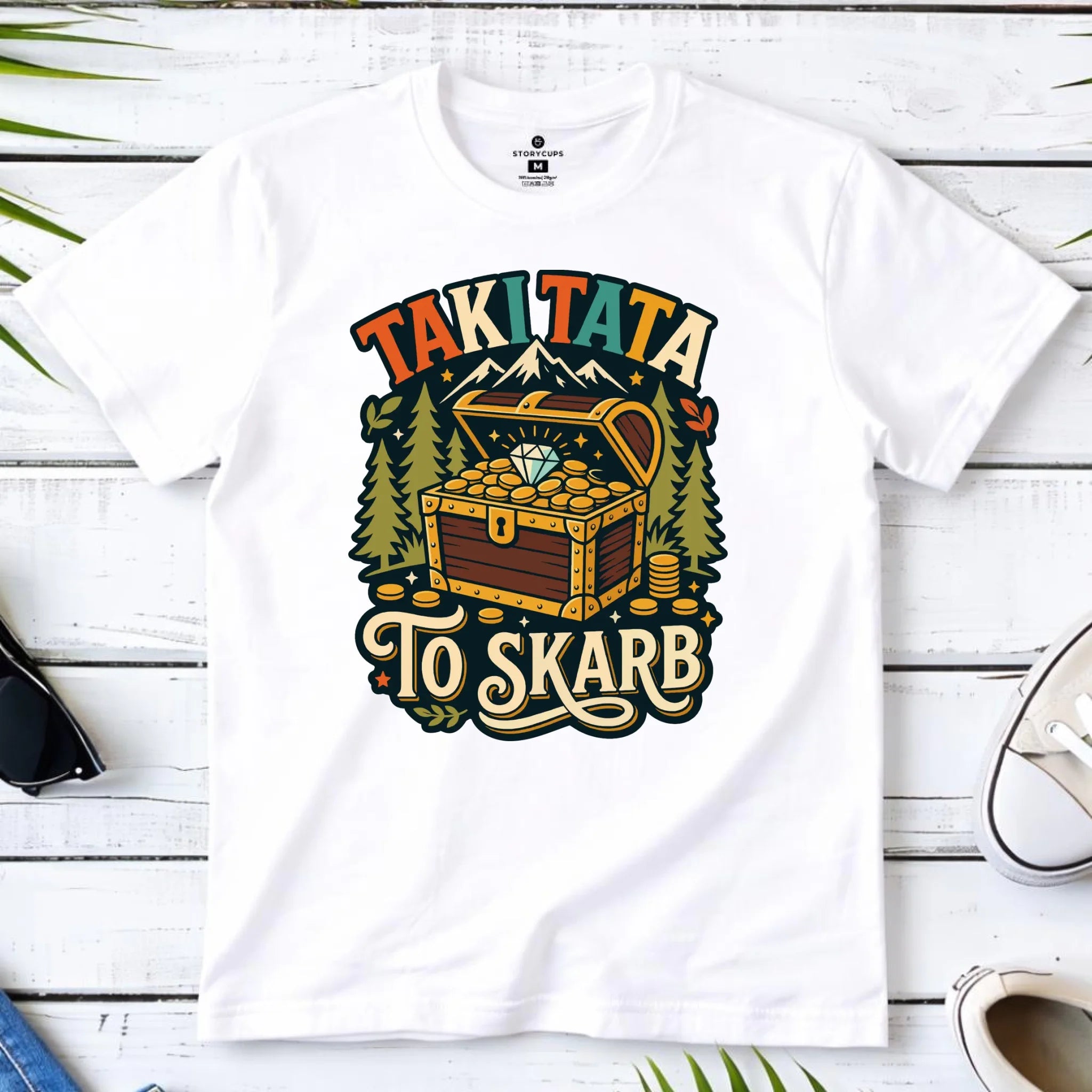 Koszulka dla taty - Taki tata to skarb DT10 - StoryCups.pl
