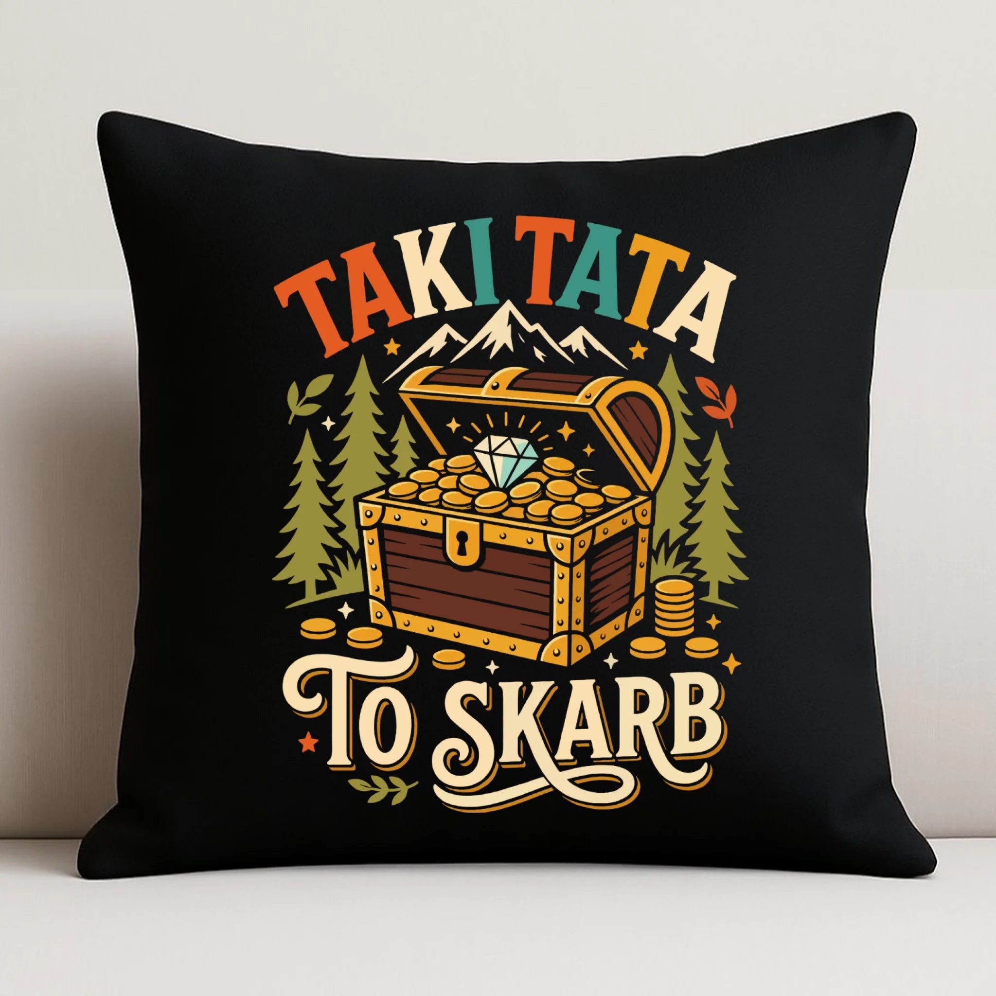 Poduszka dekoracyjna dla taty - Taki tata to skarb DT10 - StoryCups.pl