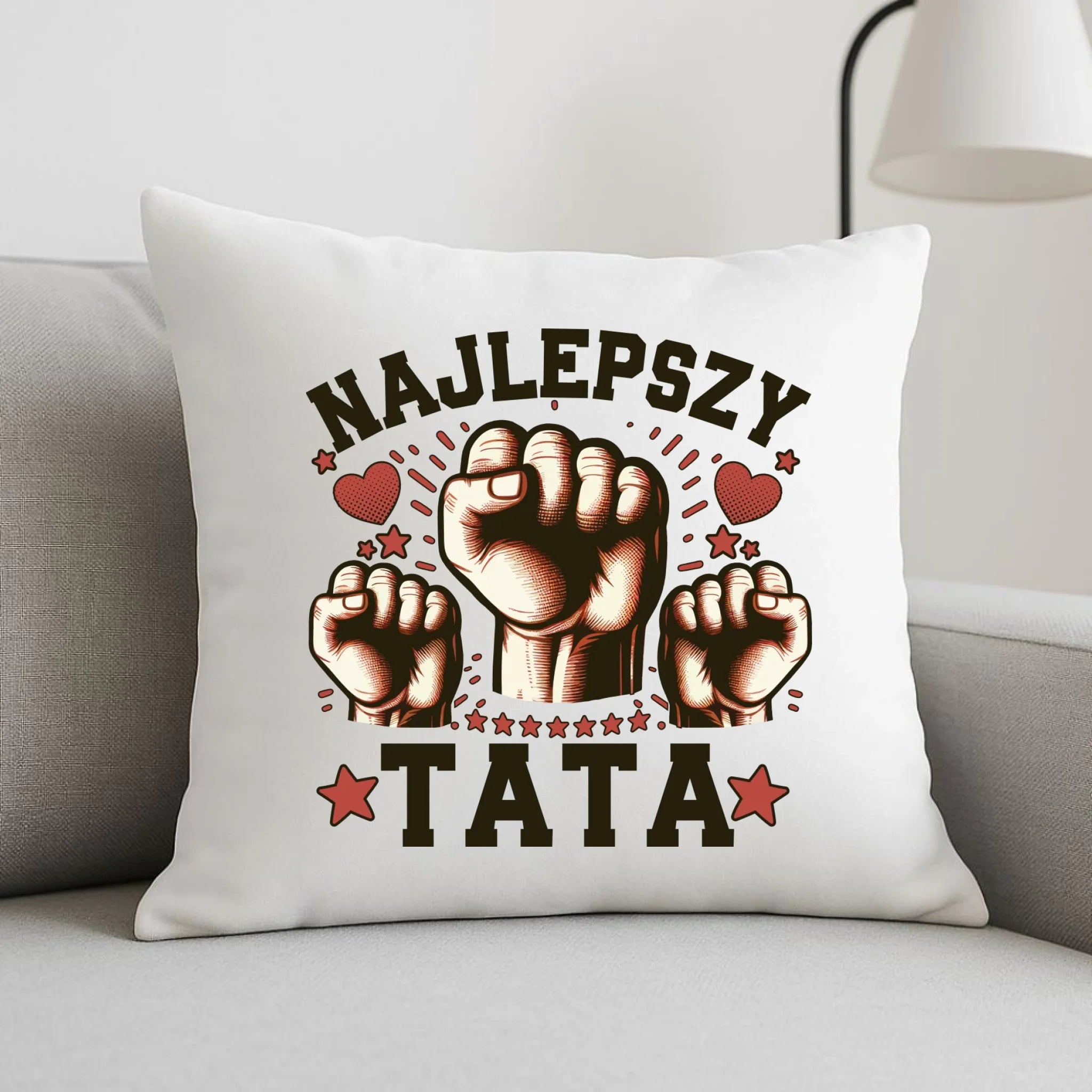 Poduszka dla taty - Najlepszy tata DT12 - StoryCups.pl