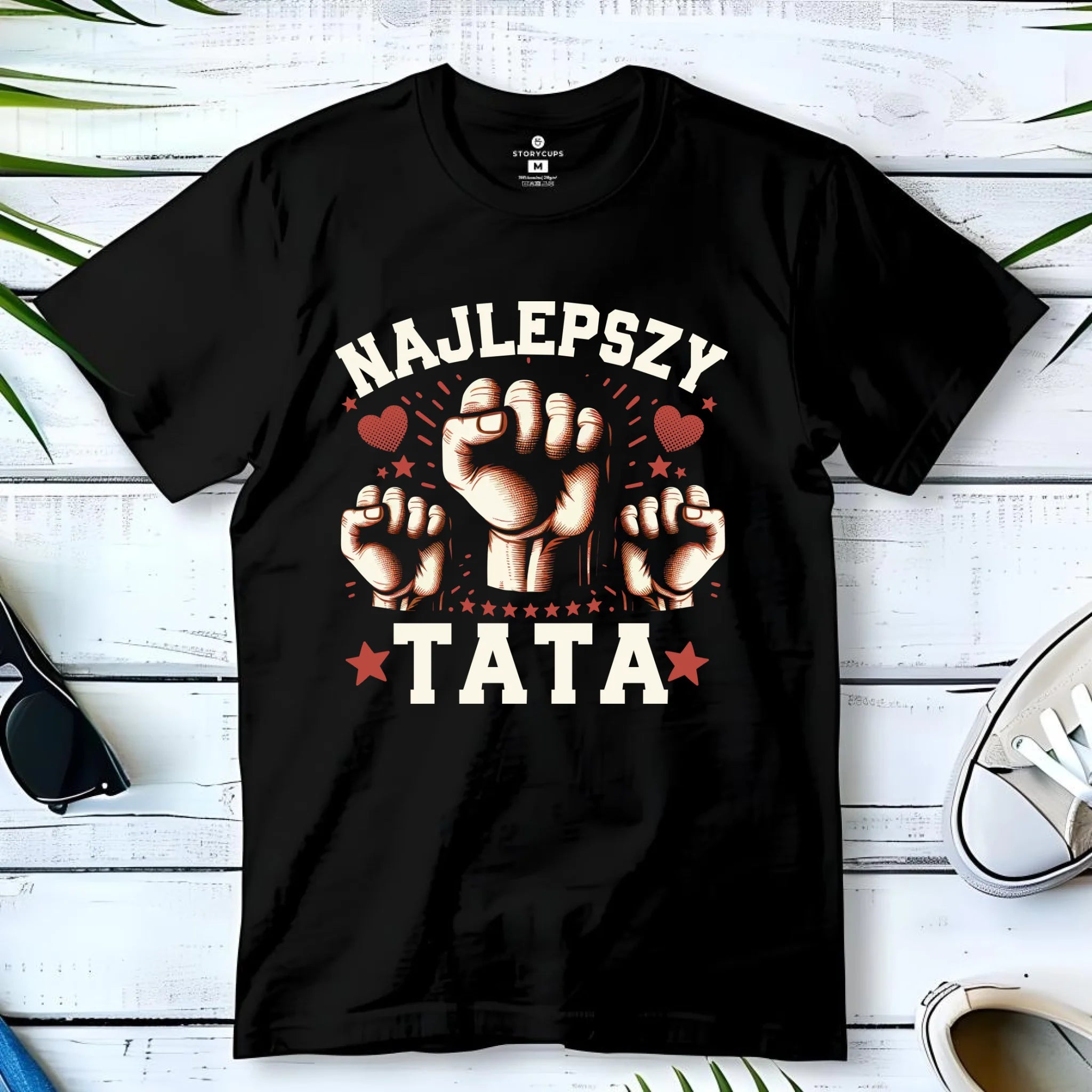 Koszulka dla taty - Najlepszy tata DT12 - StoryCups.pl