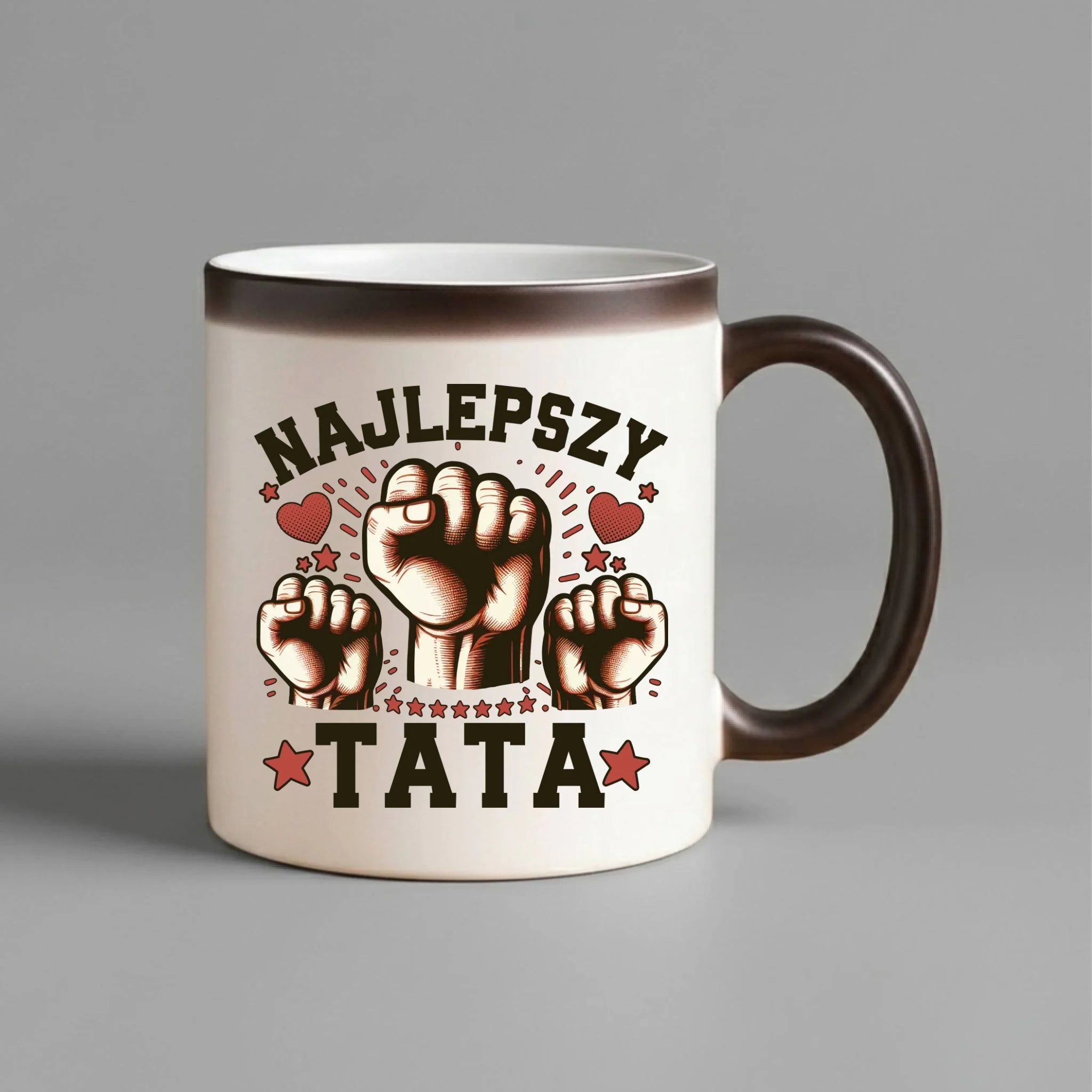 Kubek magiczny dla taty - Najlepszy tata DT12 - StoryCups.pl