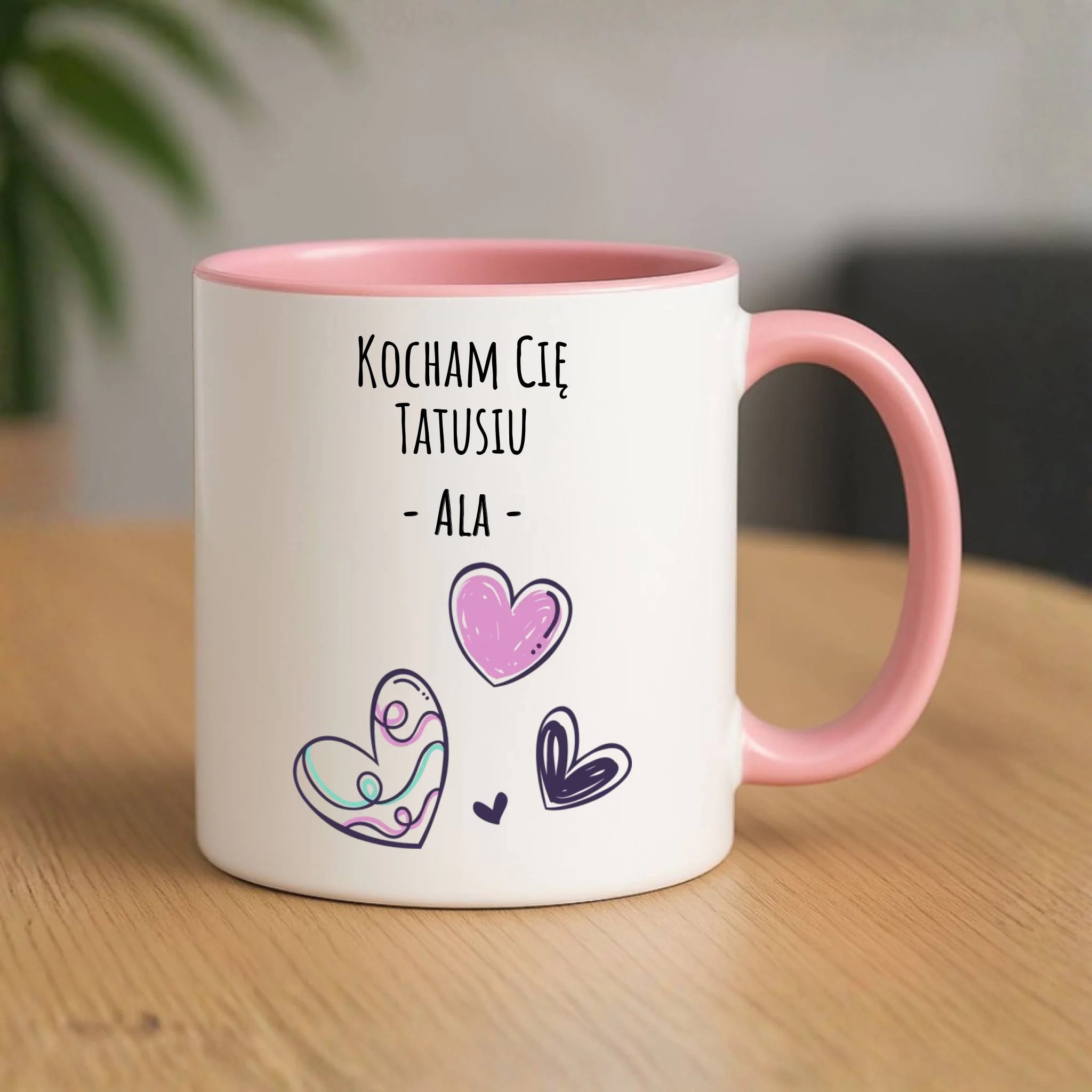 Kubek dla taty - Kocham Cię Tatusiu - personalizowany DT13 - StoryCups.pl