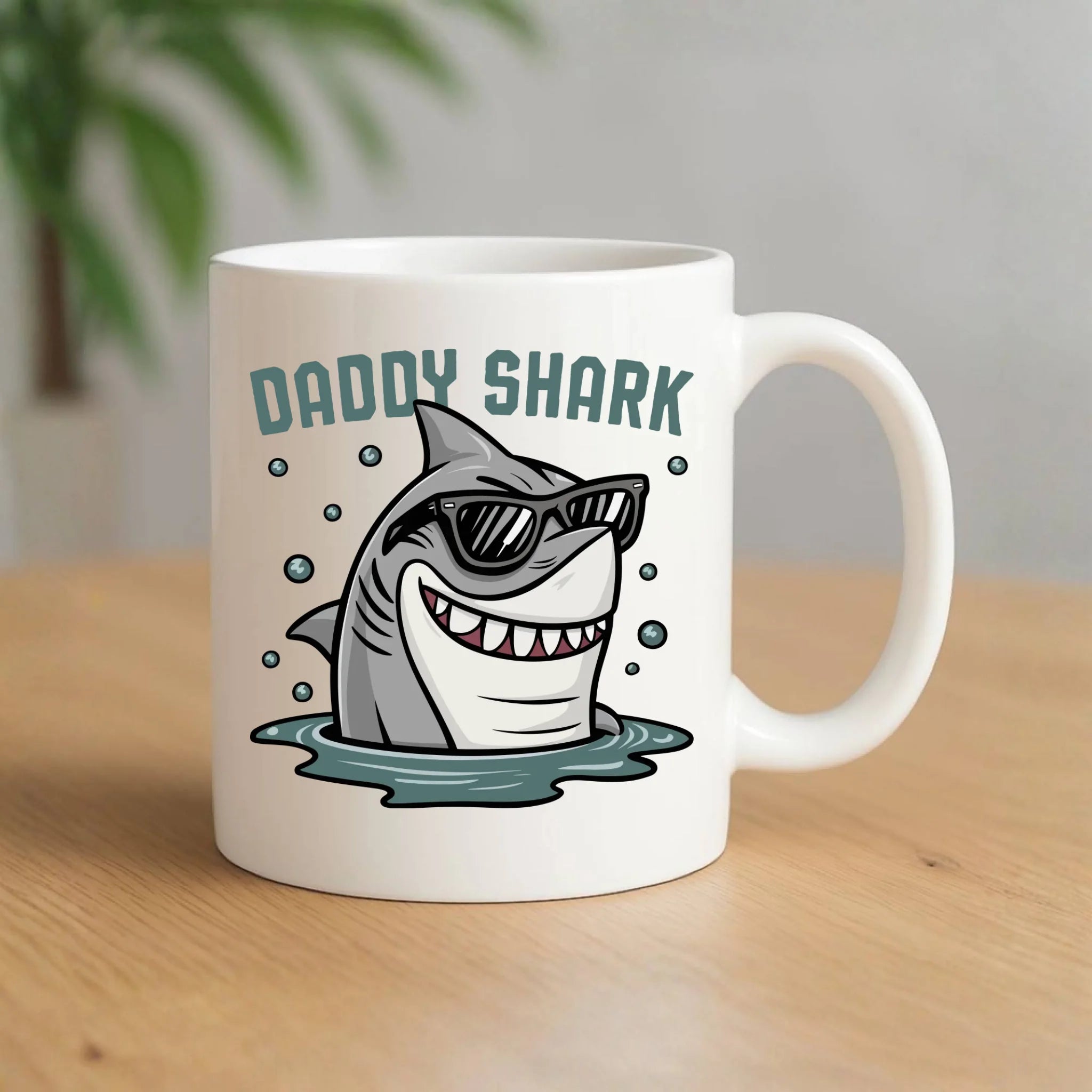 Kubek dla taty - Daddy shark DT15 - StoryCups.pl
