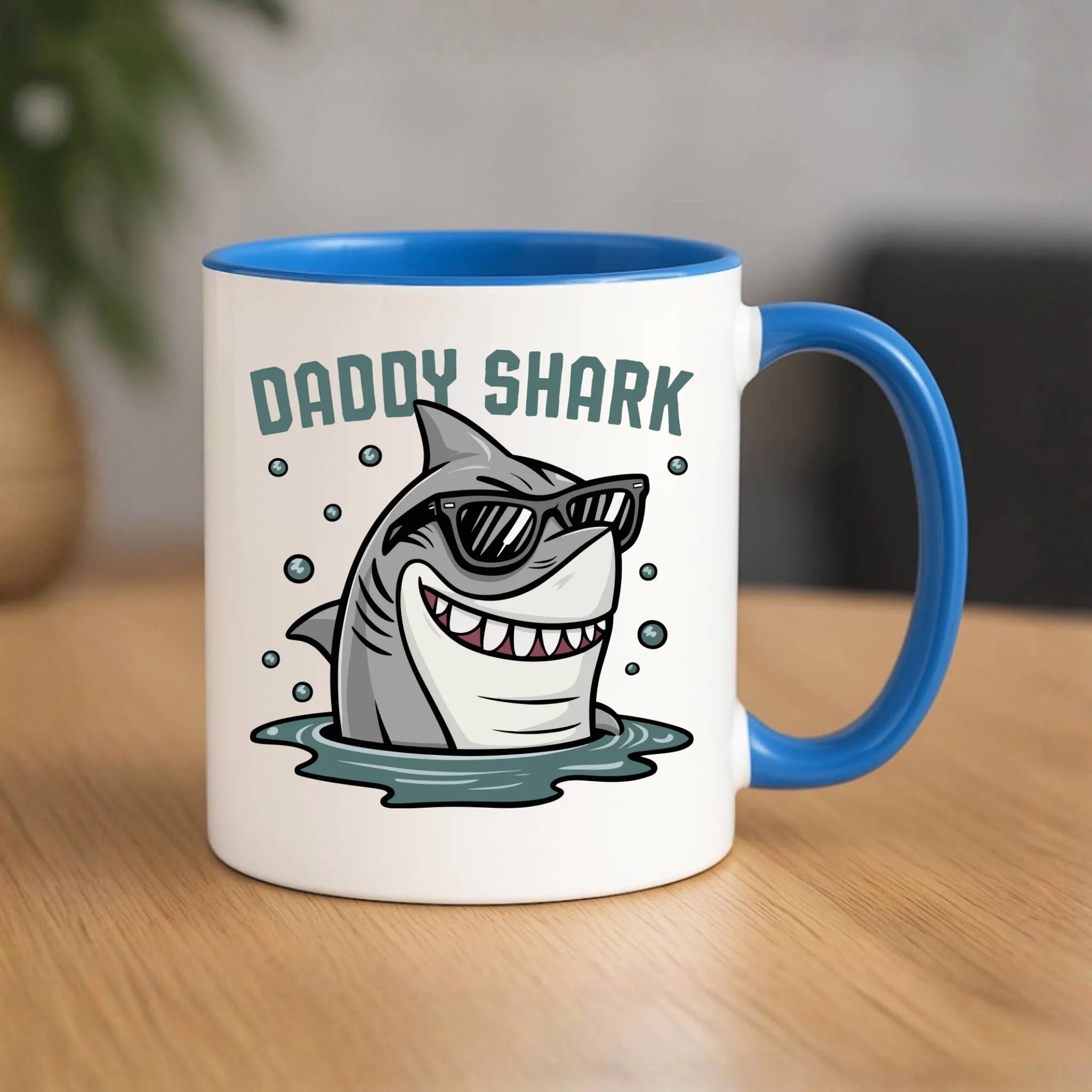 Kubek dla taty - Daddy shark DT15 - StoryCups.pl