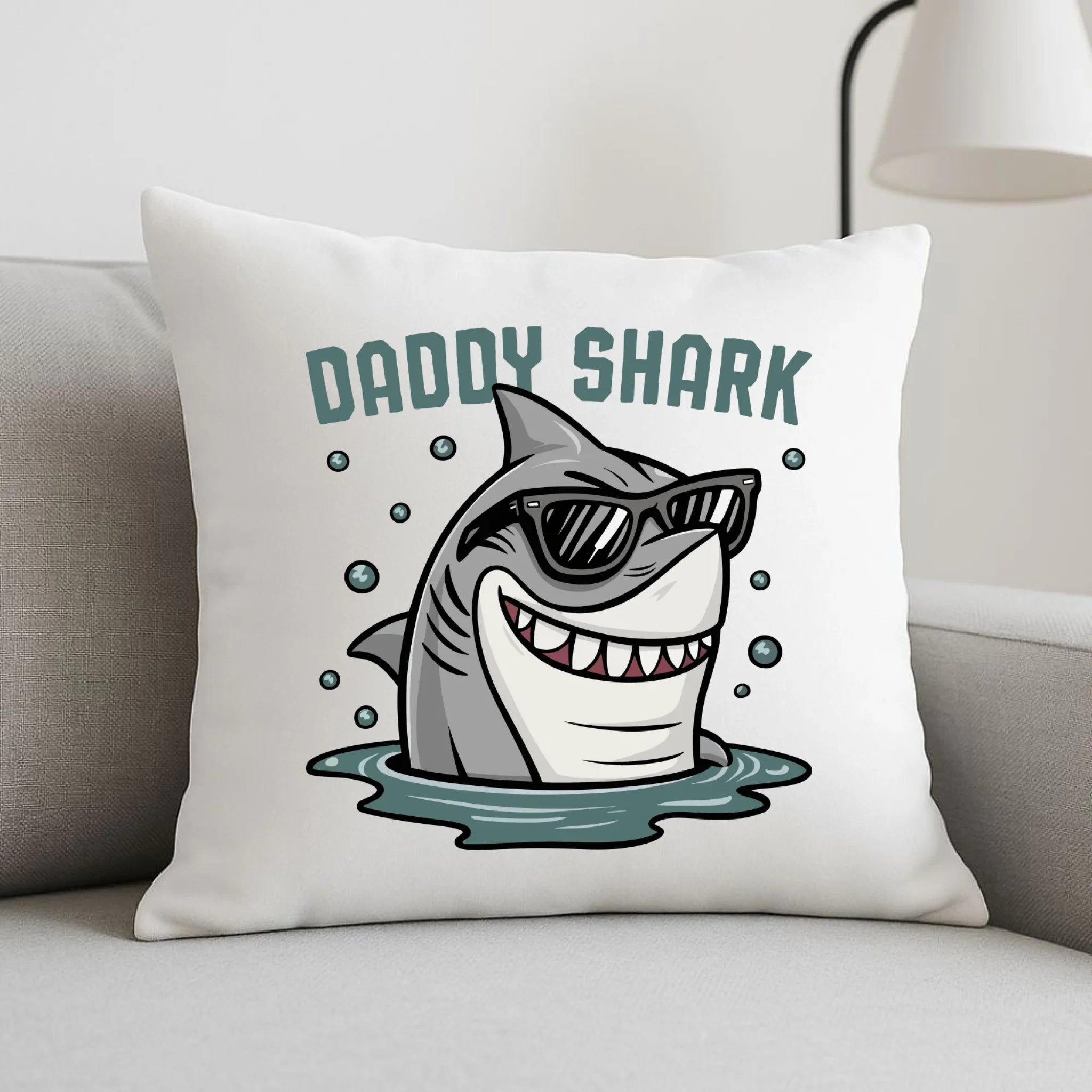 Poduszka dla taty - Daddy shark DT15 - StoryCups.pl