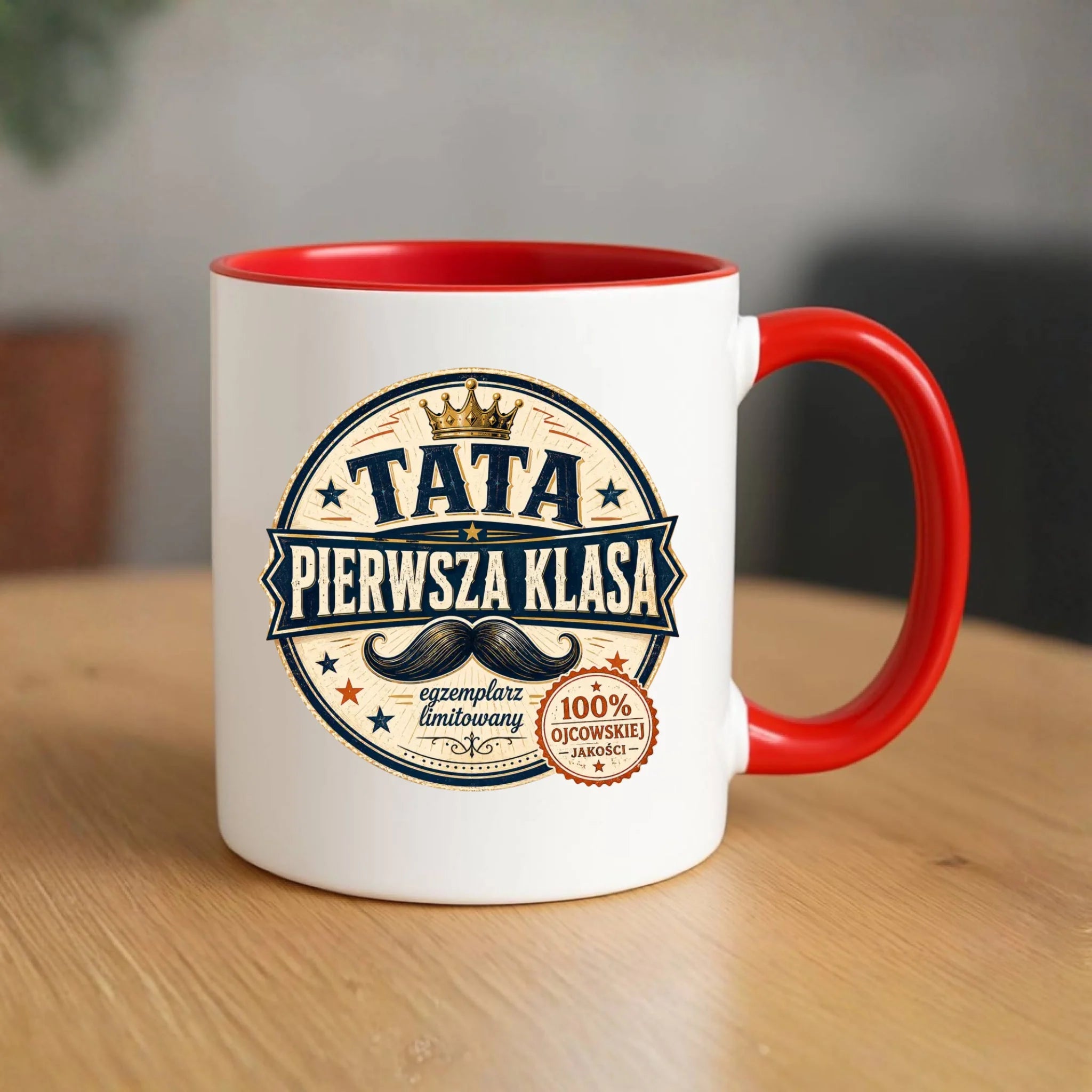 Kubek dla taty - Tata pierwsza klasa DT16 - StoryCups.pl