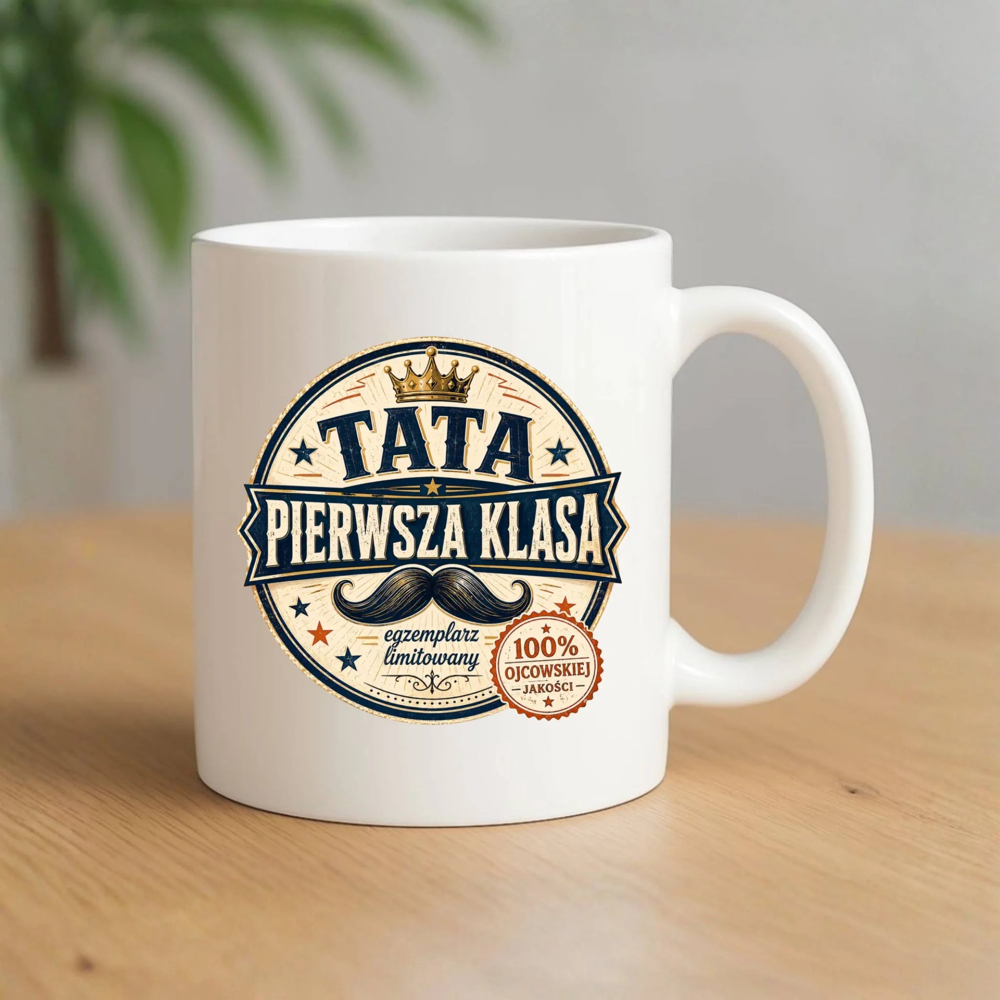 Kubek dla taty - Tata pierwsza klasa DT16 - StoryCups.pl