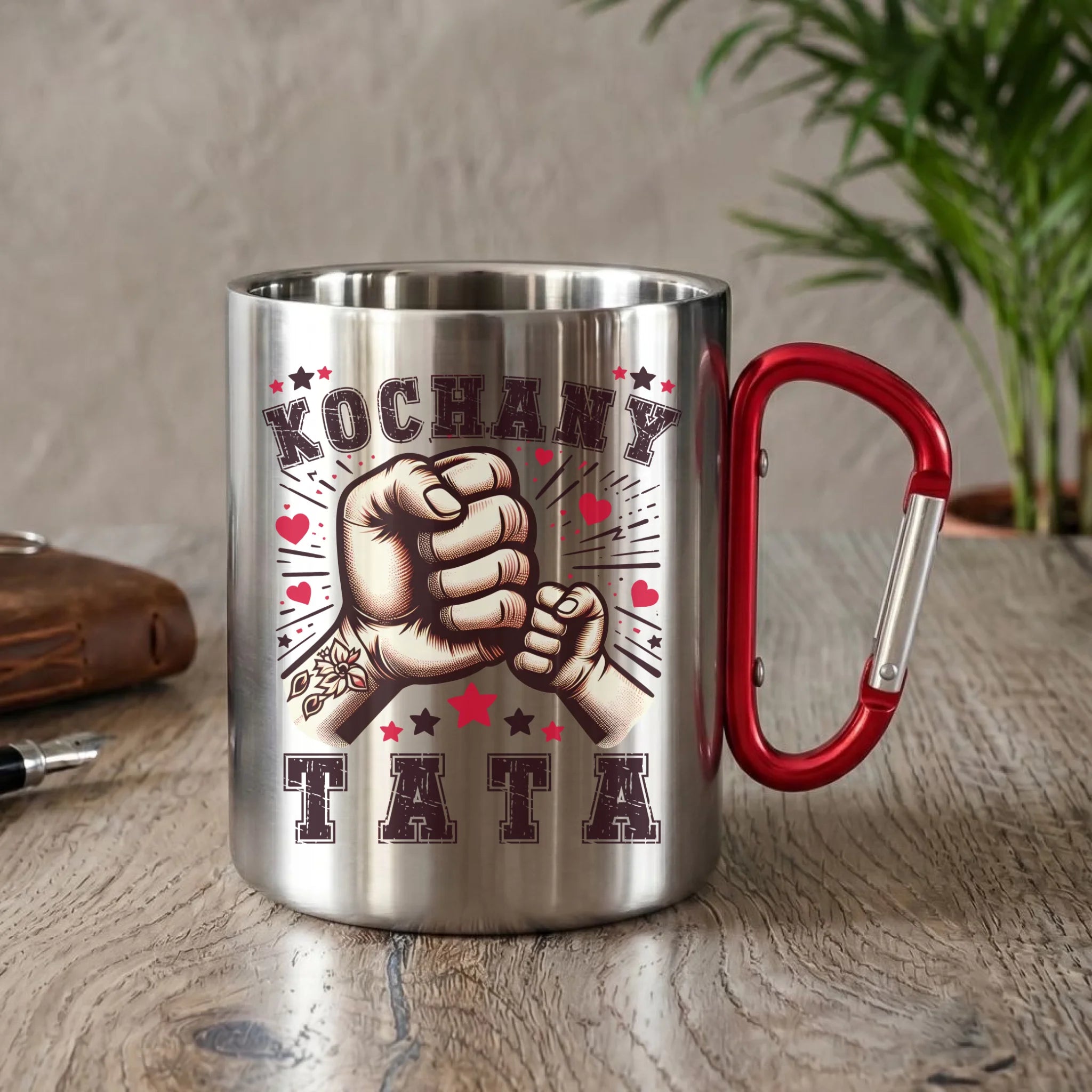 Kubek turystyczny dla taty - Kochany Tata DT18 - StoryCups.pl