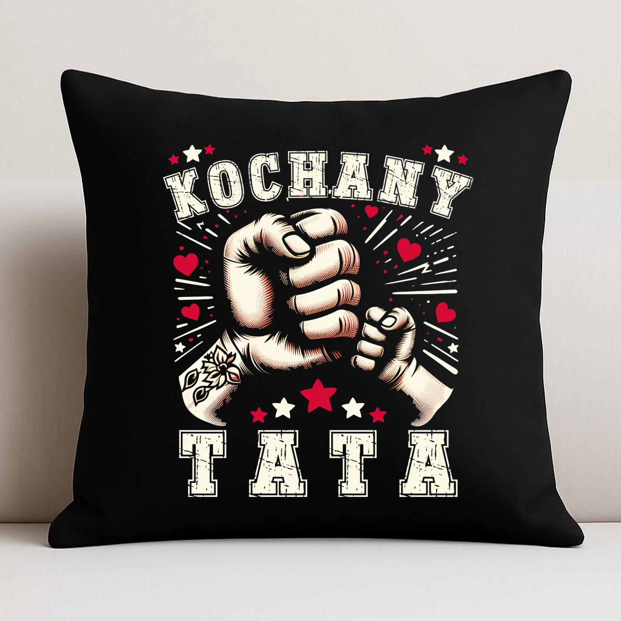 Poduszka dekoracyjna dla taty - Kochany Tata DT18 - StoryCups.pl