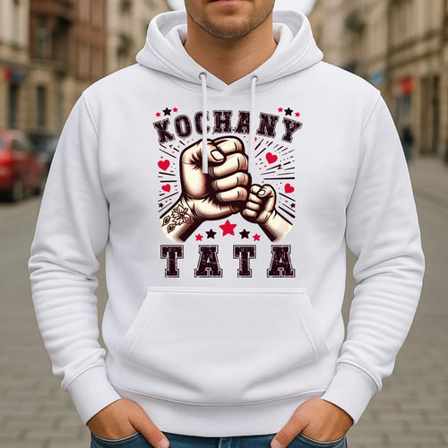 Bluza z kapturem dla taty - Kochany Tata DT18 - StoryCups.pl