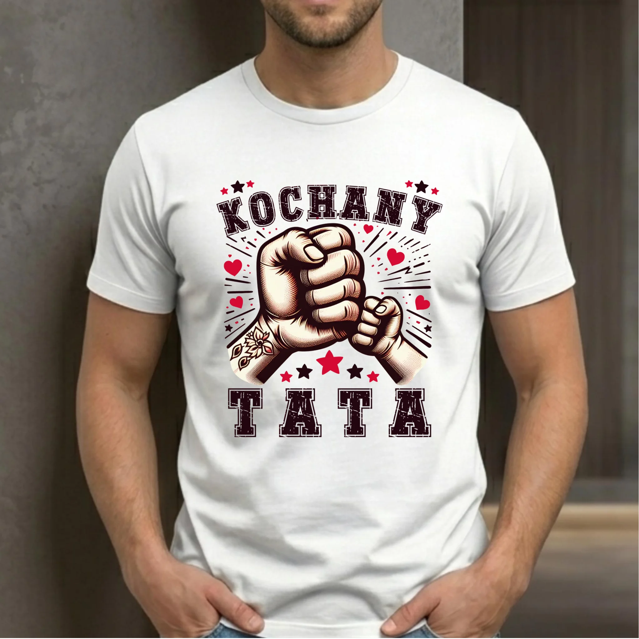 Koszulka dla taty - Kochany Tata DT18 - StoryCups.pl