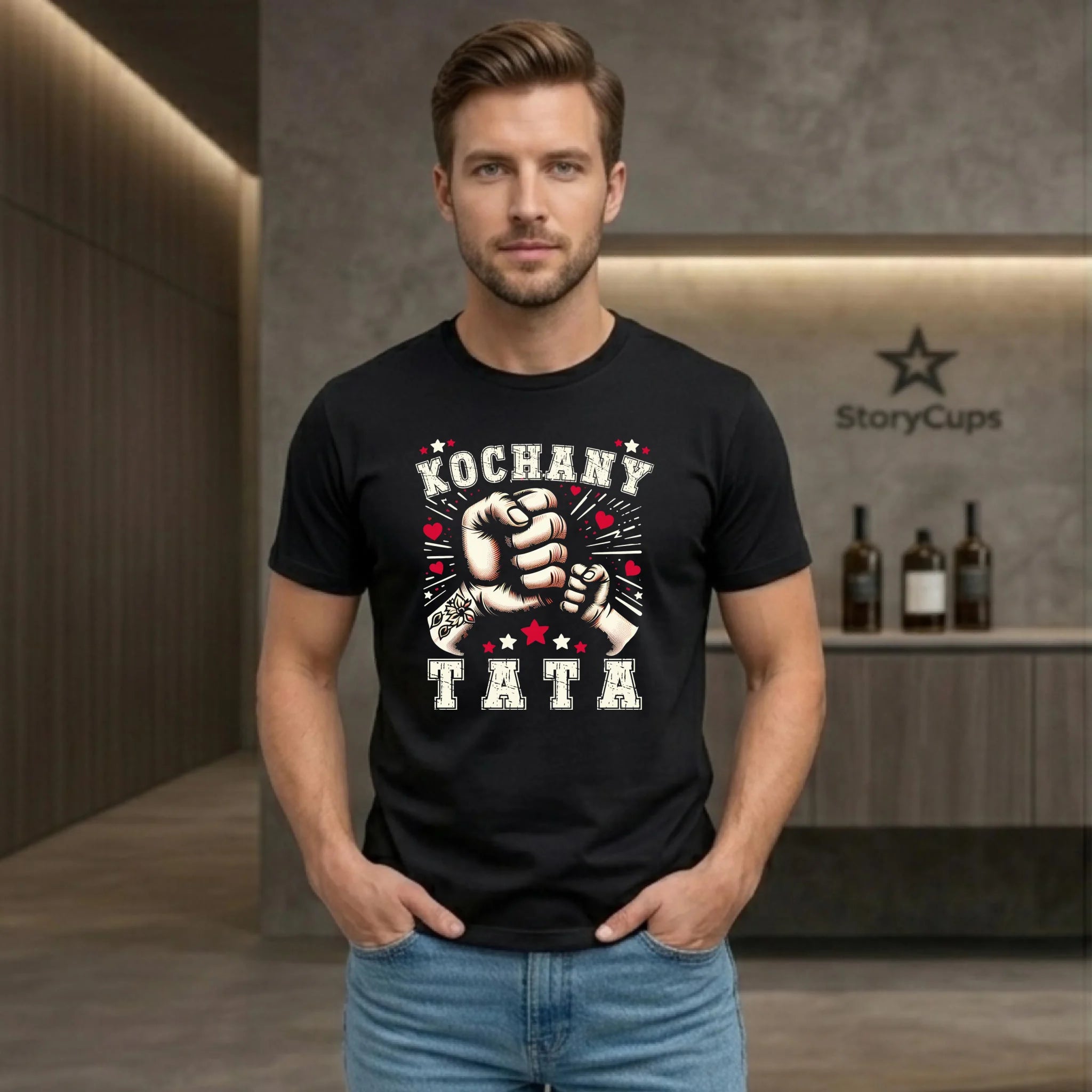 Koszulka dla taty - Kochany Tata DT18 - StoryCups.pl