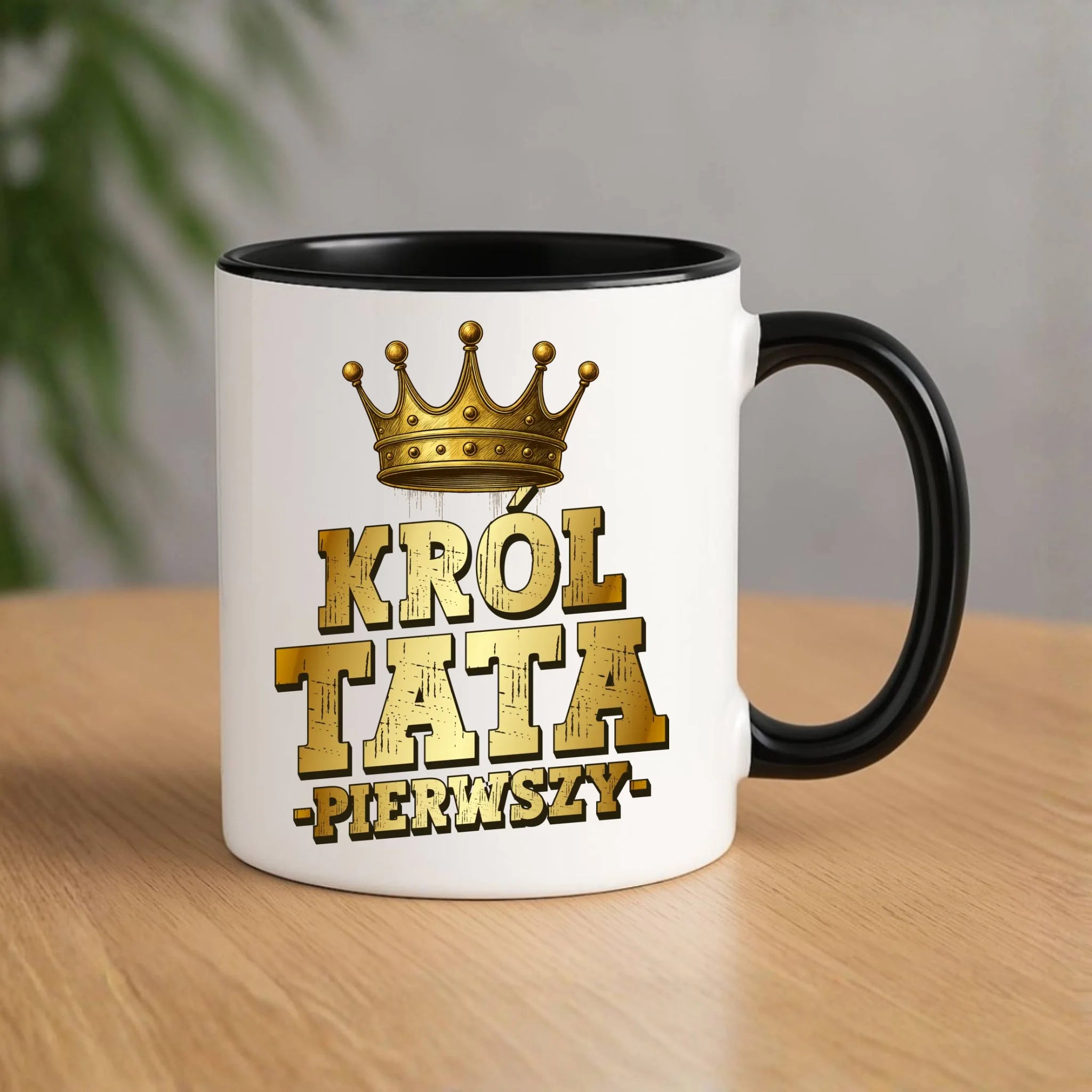 Kubek dla taty - Król Tata Pierwszy DT20 - StoryCups.pl