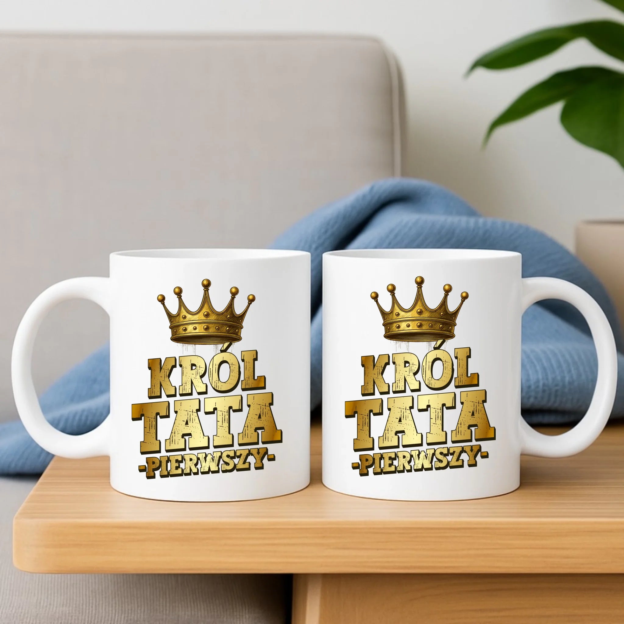 Kubek dla taty - Król Tata Pierwszy DT20 - StoryCups.pl