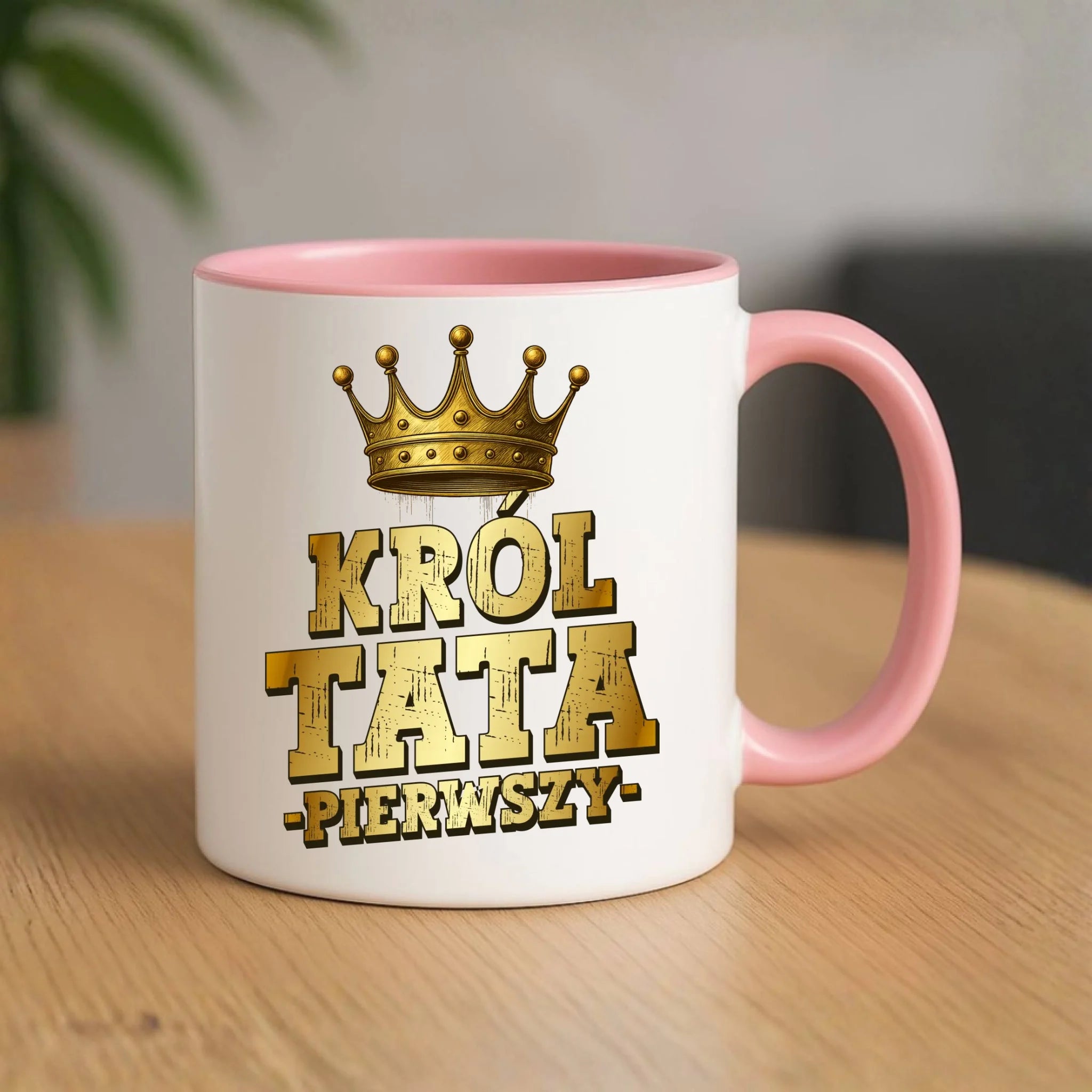 Kubek dla taty - Król Tata Pierwszy DT20 - StoryCups.pl