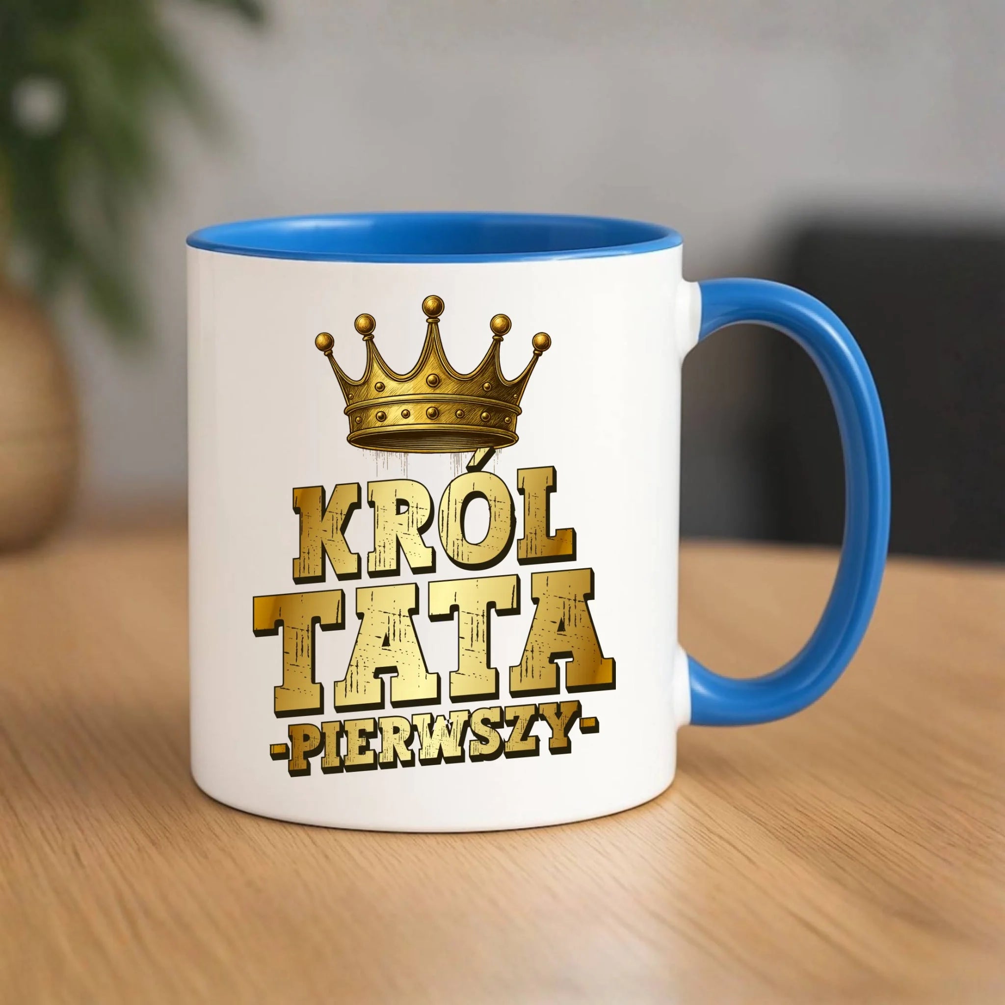 Kubek dla taty - Król Tata Pierwszy DT20 - StoryCups.pl