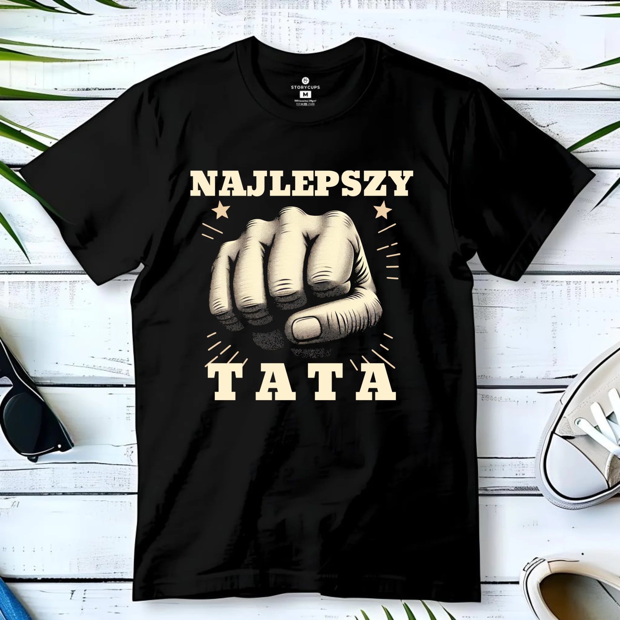 Koszulka dla taty - Najlepszy tata DT22 - StoryCups.pl