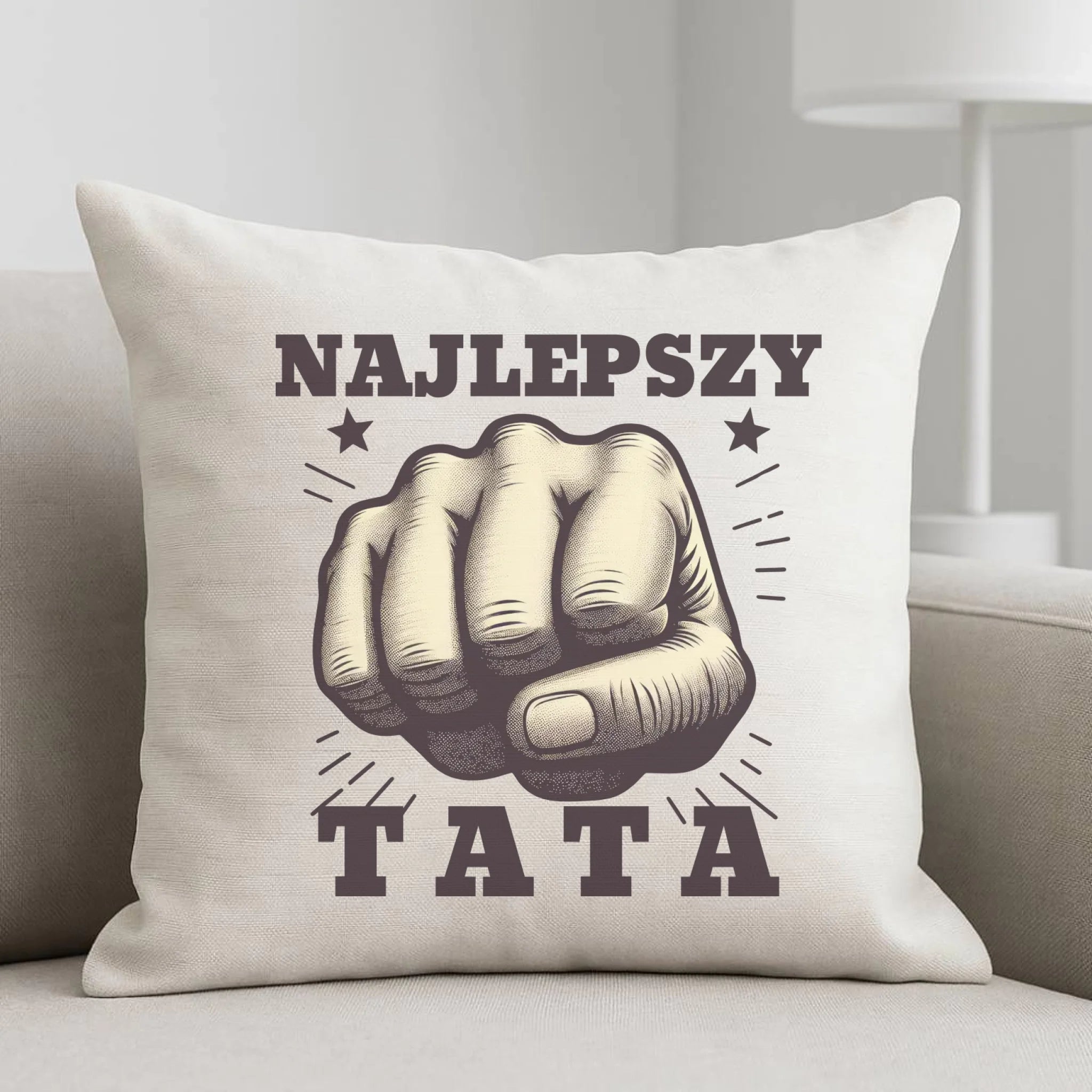 Poduszka dla taty - Najlepszy tata DT22 - StoryCups.pl