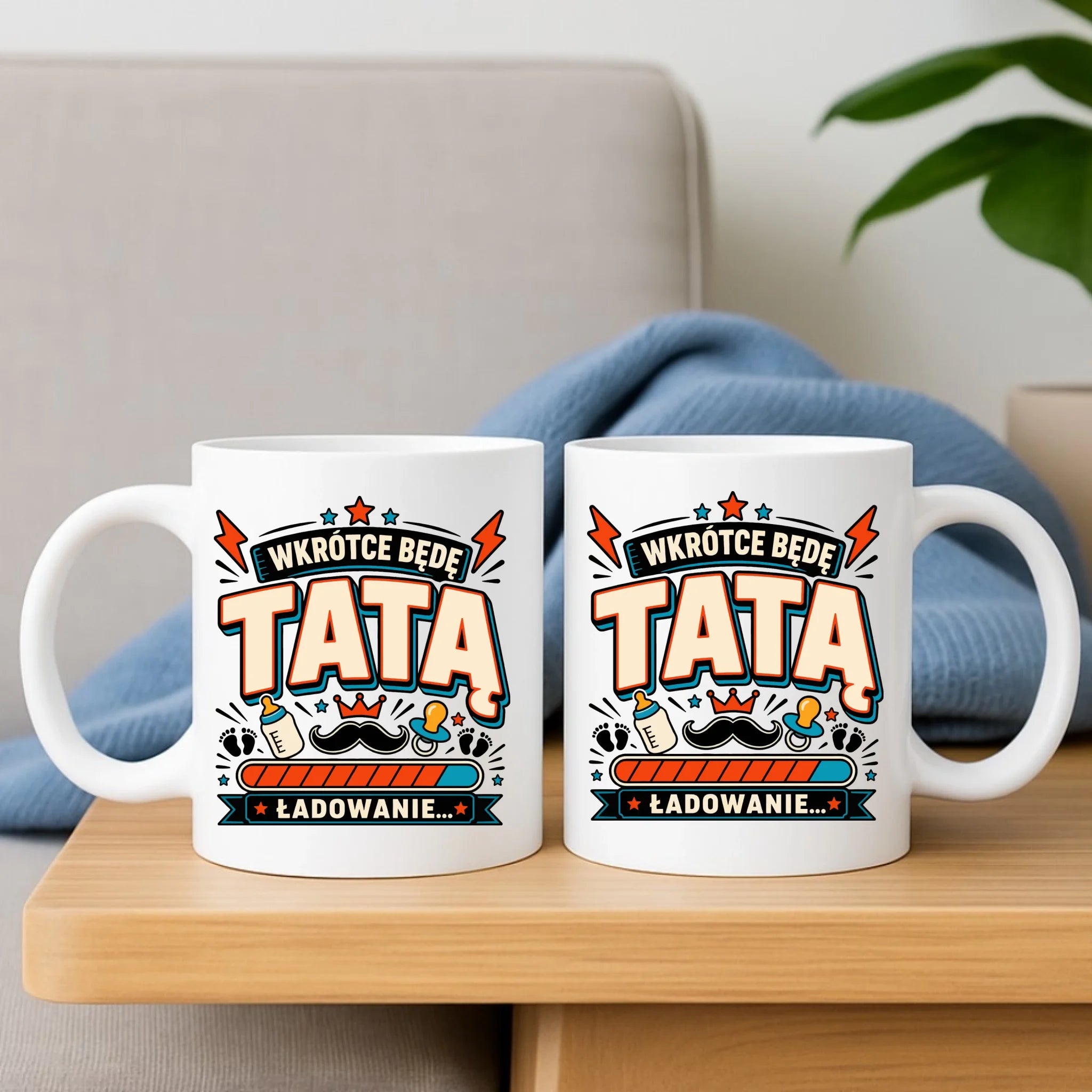 Kubek dla przyszłego taty - Wkrótce będę tatą DT23 - StoryCups.pl