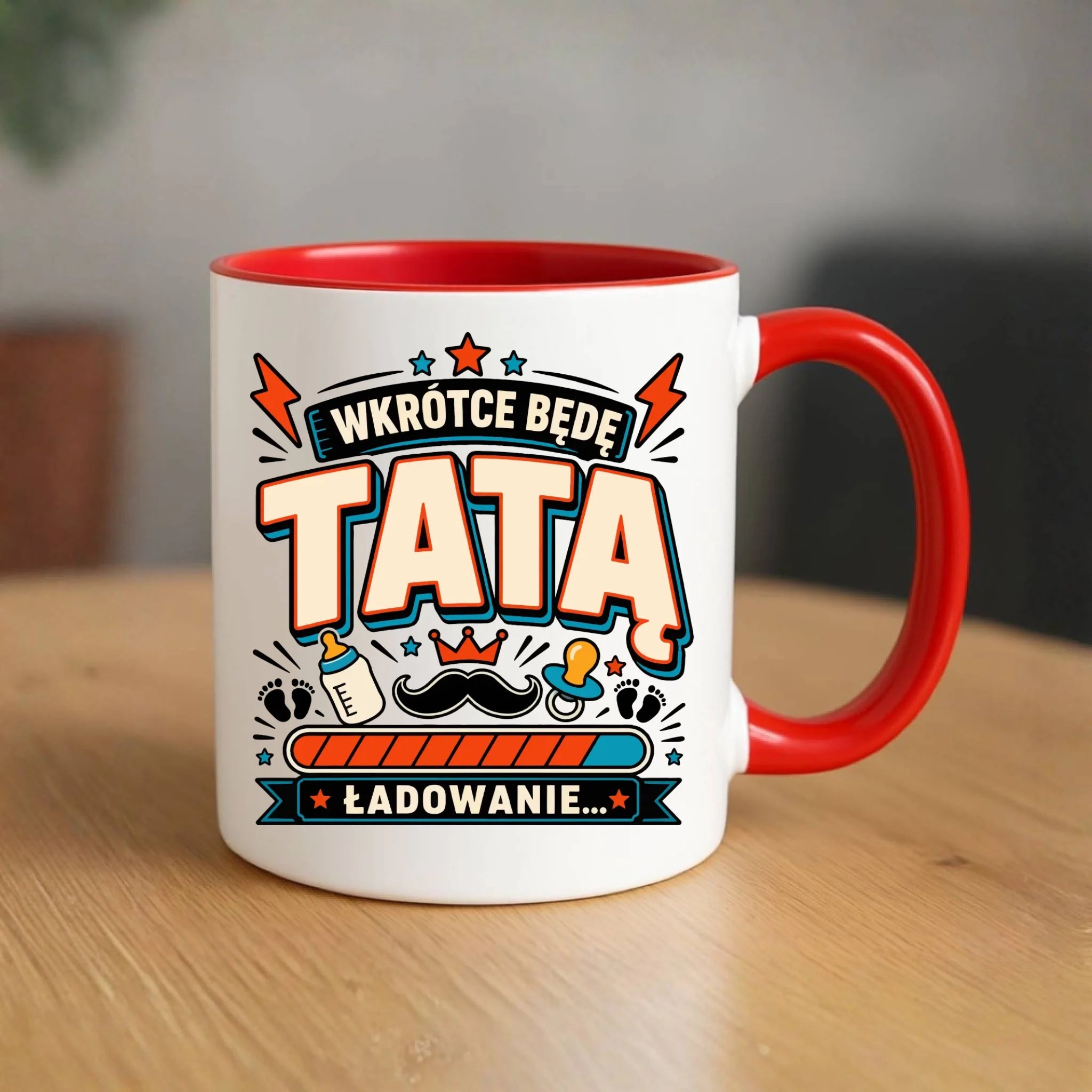 Kubek dla przyszłego taty - Wkrótce będę tatą DT23 - StoryCups.pl