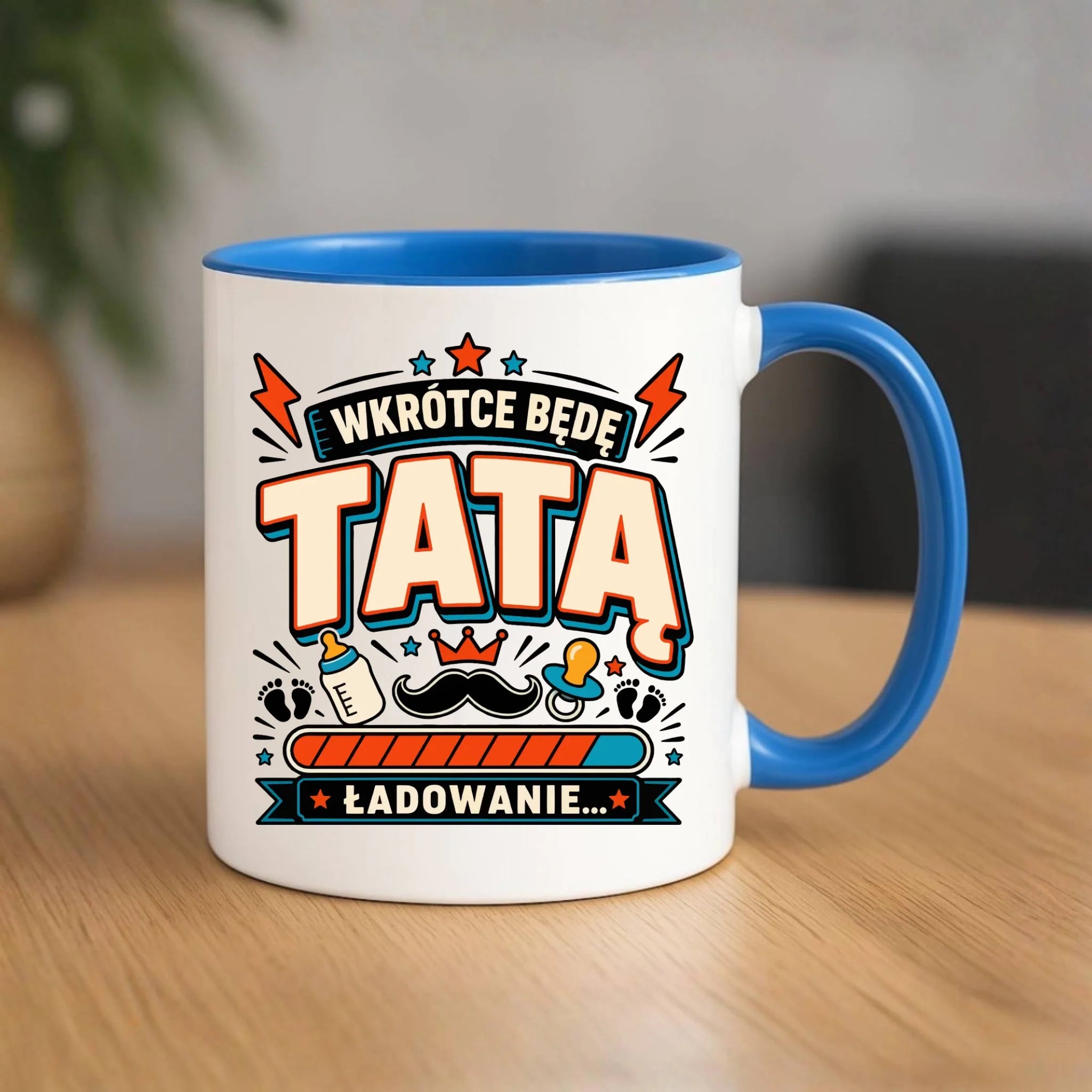 Kubek dla przyszłego taty - Wkrótce będę tatą DT23 - StoryCups.pl