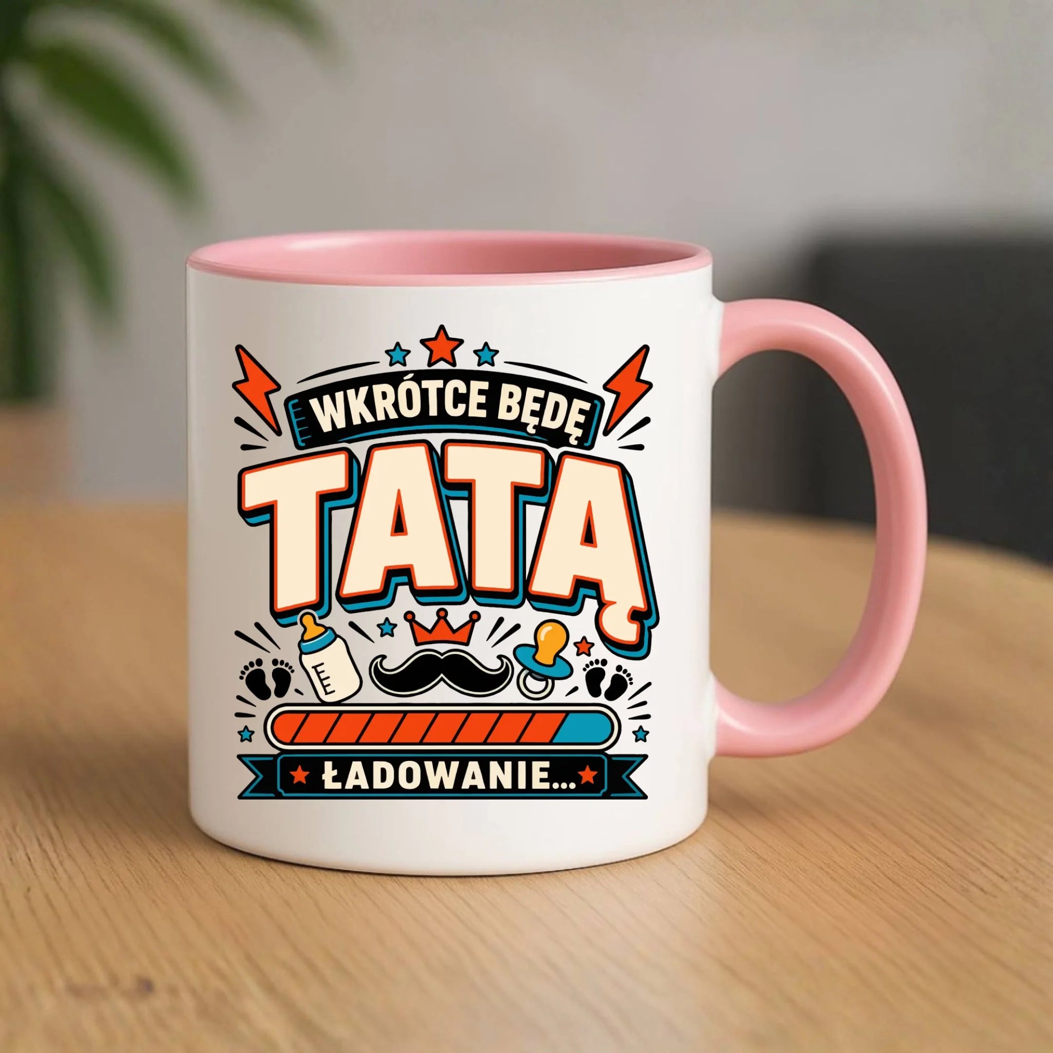 Kubek dla przyszłego taty - Wkrótce będę tatą DT23 - StoryCups.pl