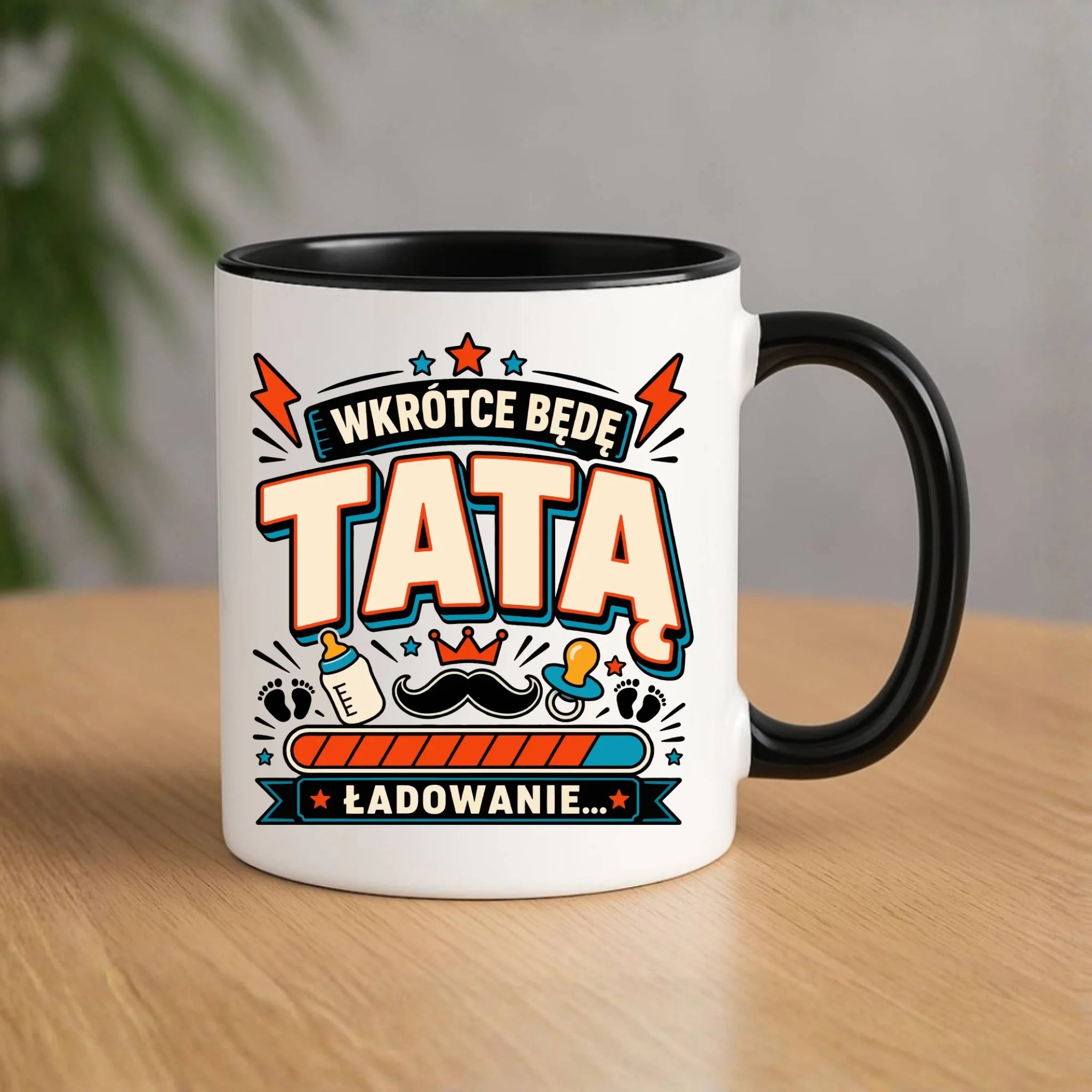 Kubek dla przyszłego taty - Wkrótce będę tatą DT23 - StoryCups.pl