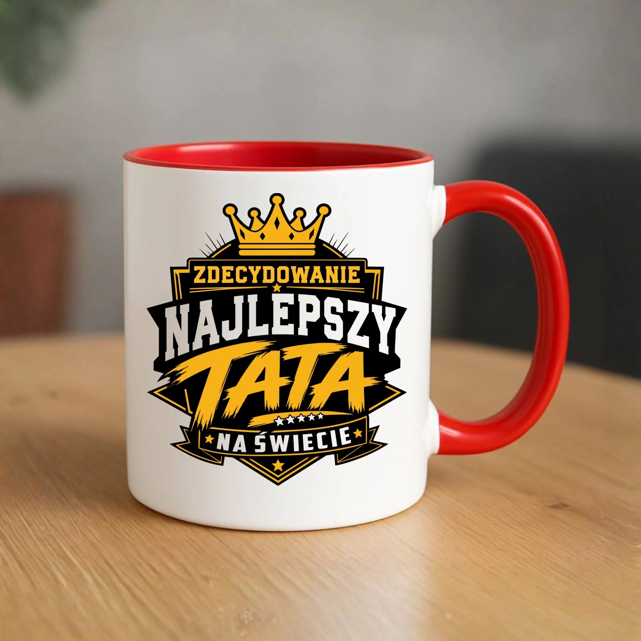 Kubek dla taty - Zdecydowanie najlepszy tata na Świecie DT25 - StoryCups.pl