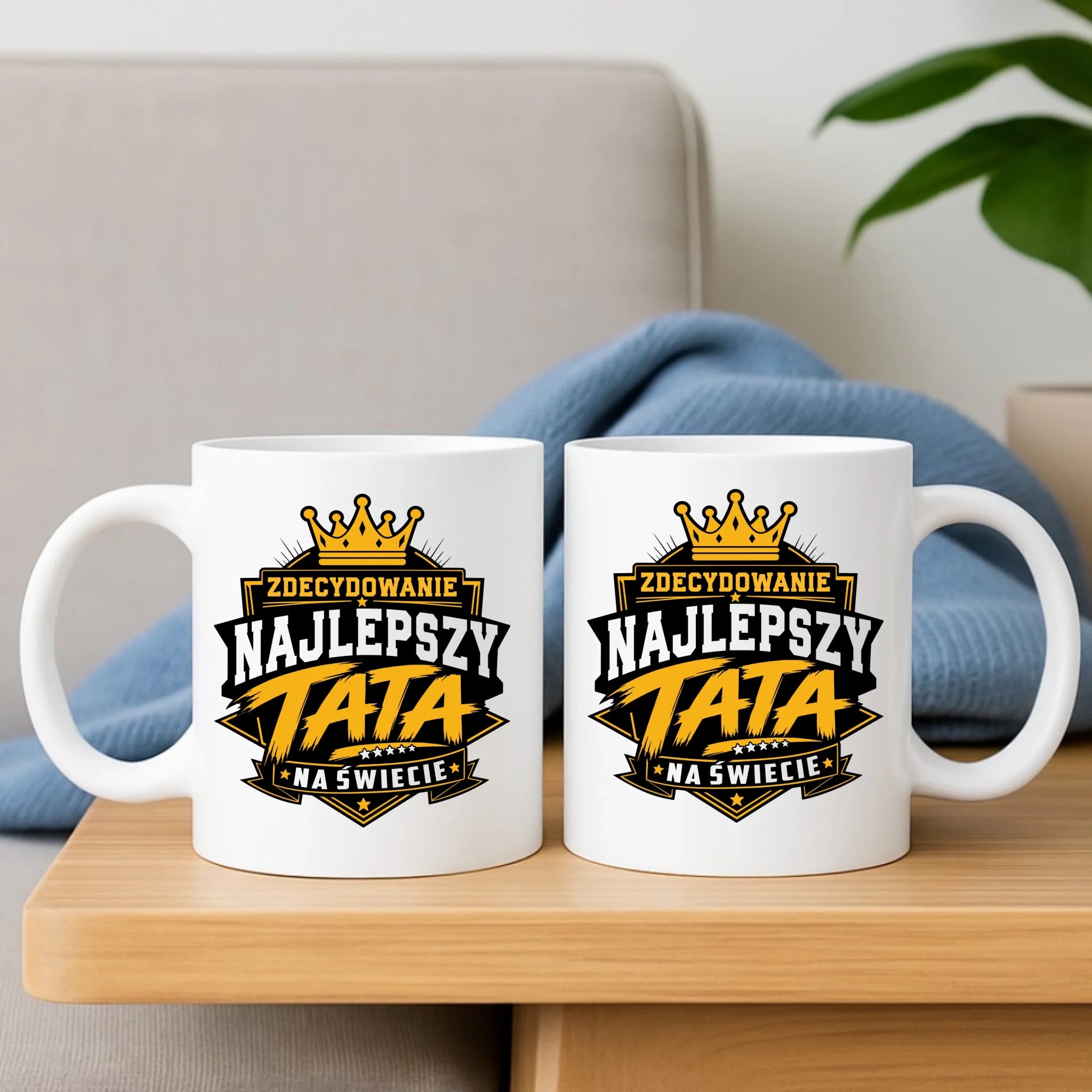 Kubek dla taty - Zdecydowanie najlepszy tata na Świecie DT25 - StoryCups.pl