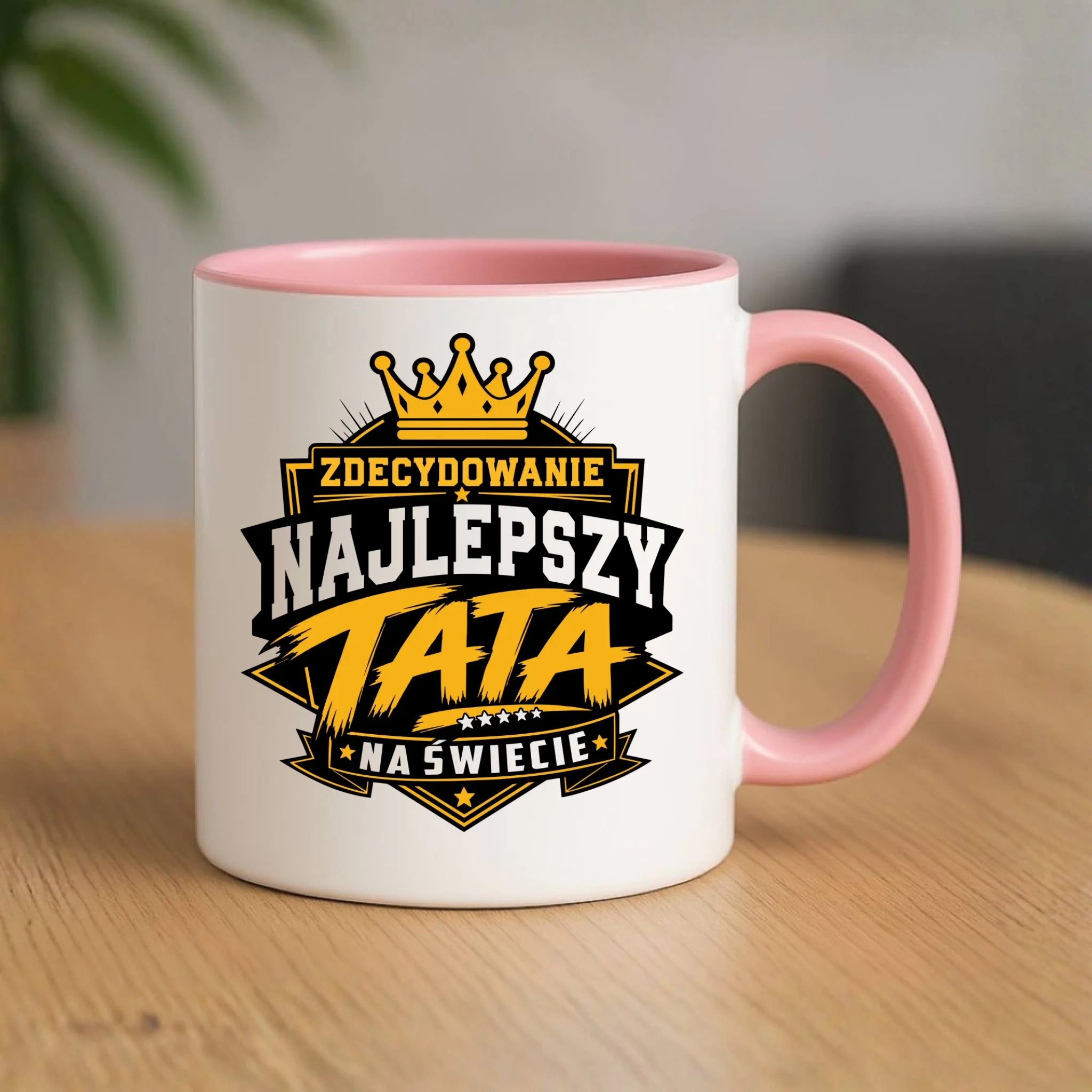 Kubek dla taty - Zdecydowanie najlepszy tata na Świecie DT25 - StoryCups.pl