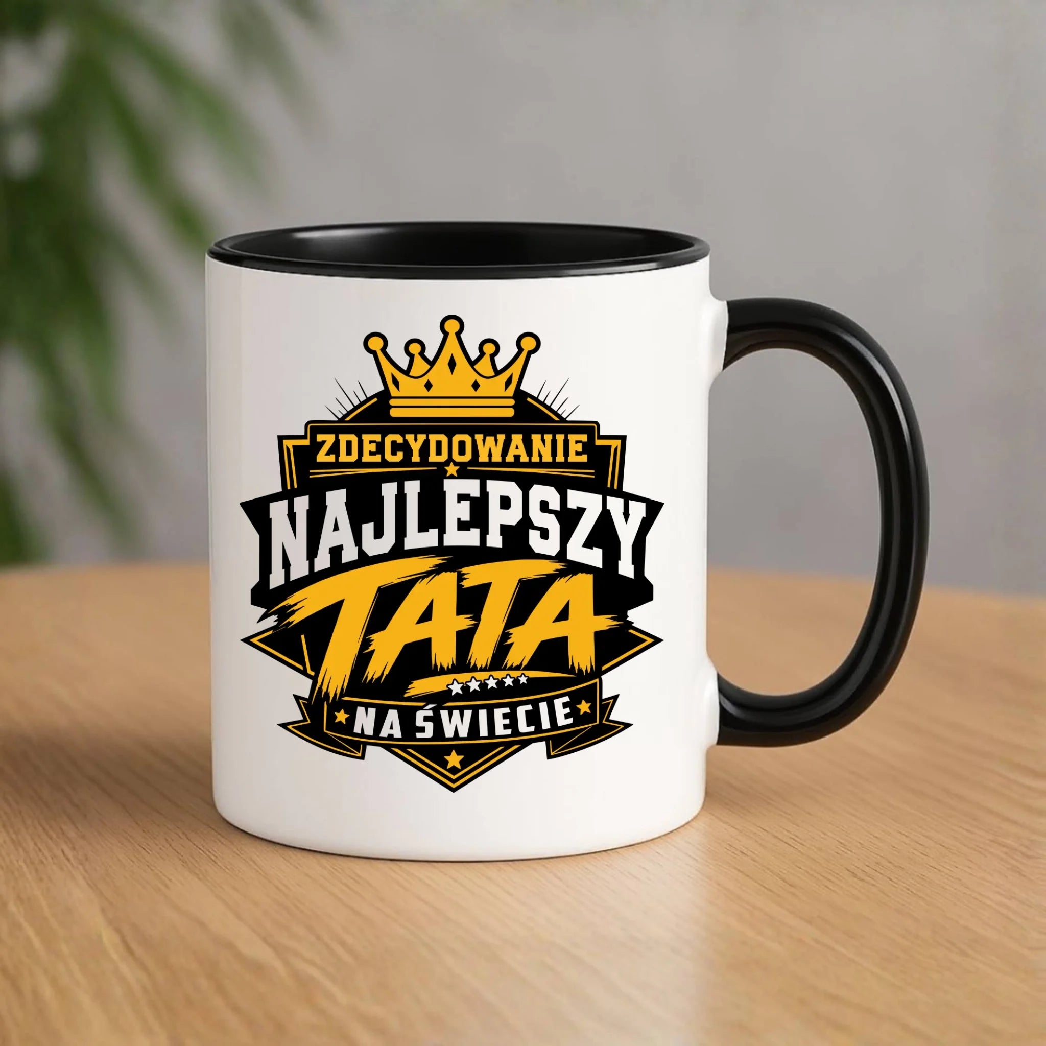 Kubek dla taty - Zdecydowanie najlepszy tata na Świecie DT25 - StoryCups.pl