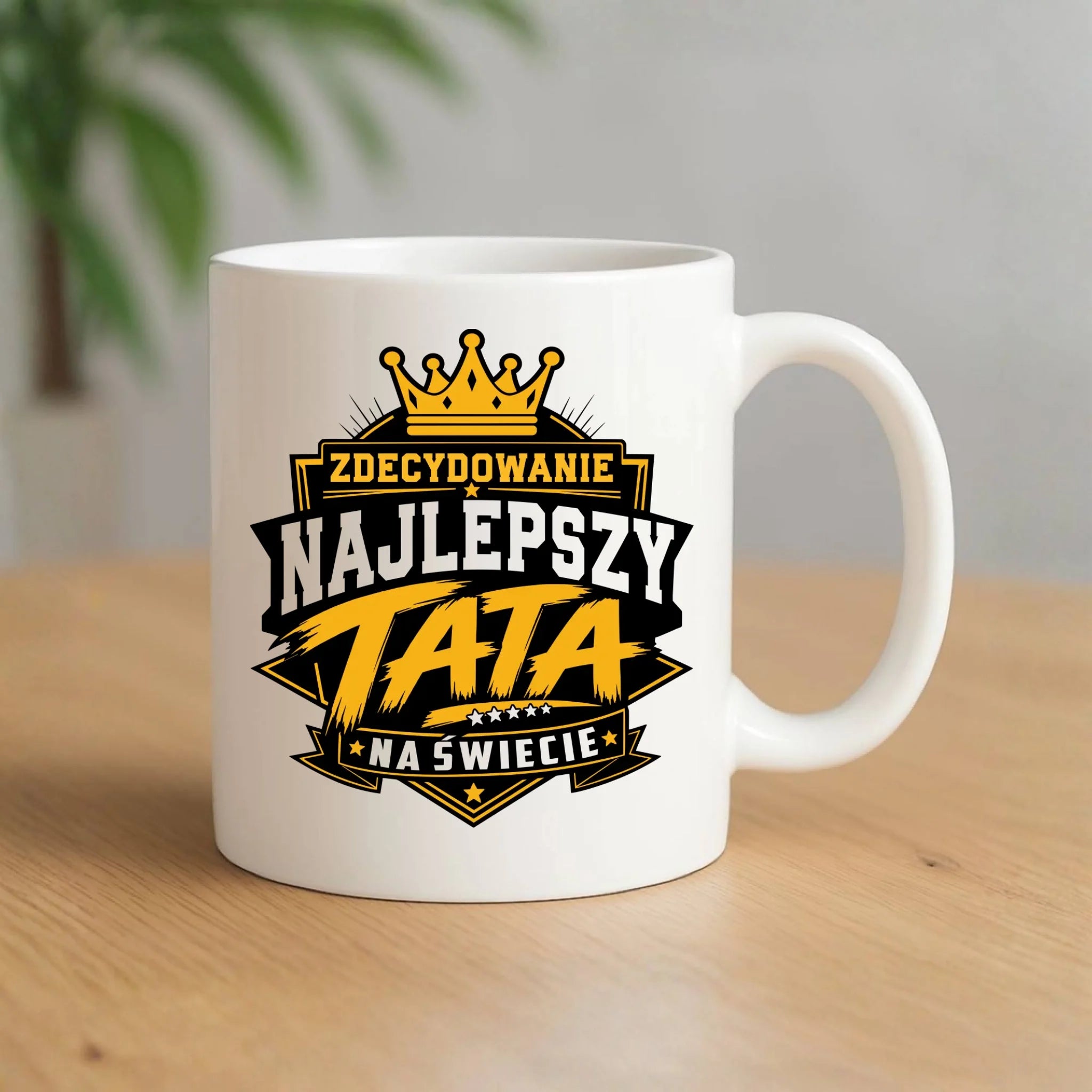 Kubek dla taty - Zdecydowanie najlepszy tata na Świecie DT25 - StoryCups.pl
