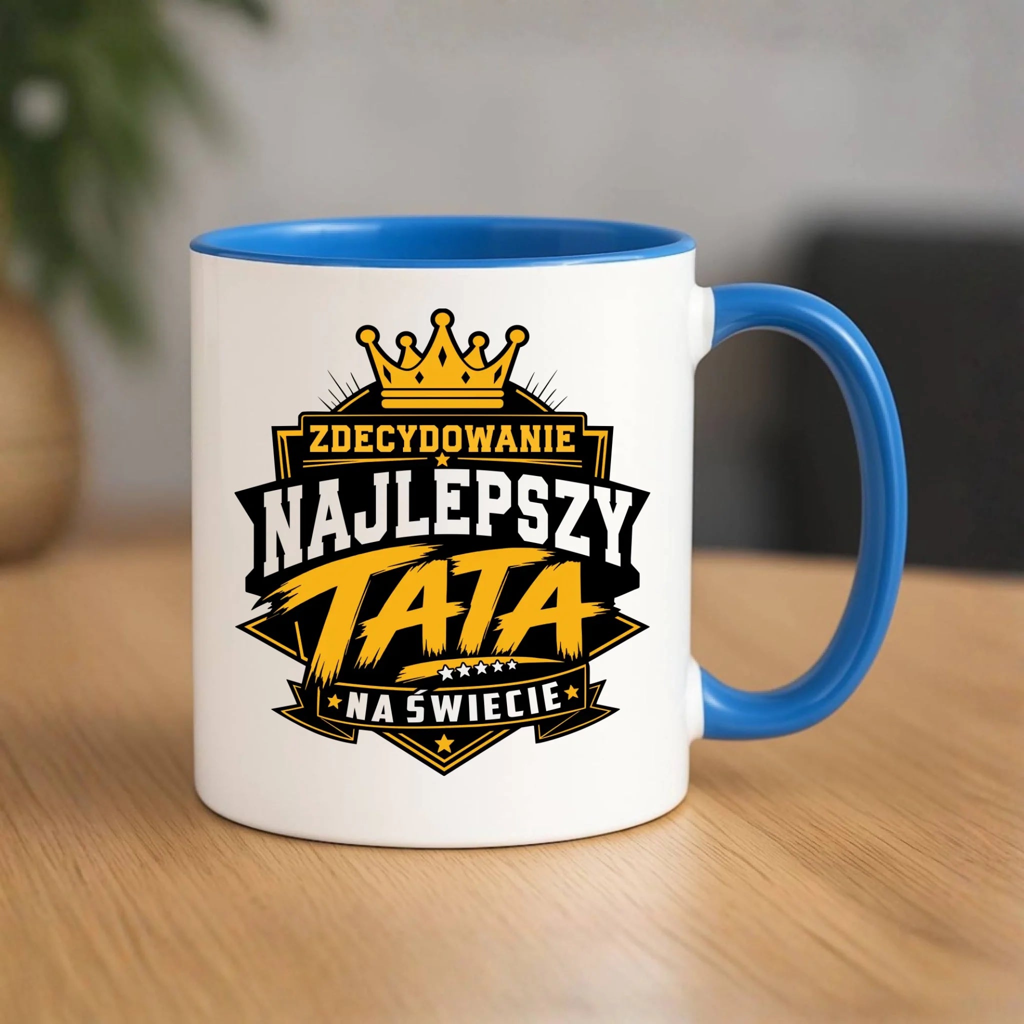 Kubek dla taty - Zdecydowanie najlepszy tata na Świecie DT25 - StoryCups.pl