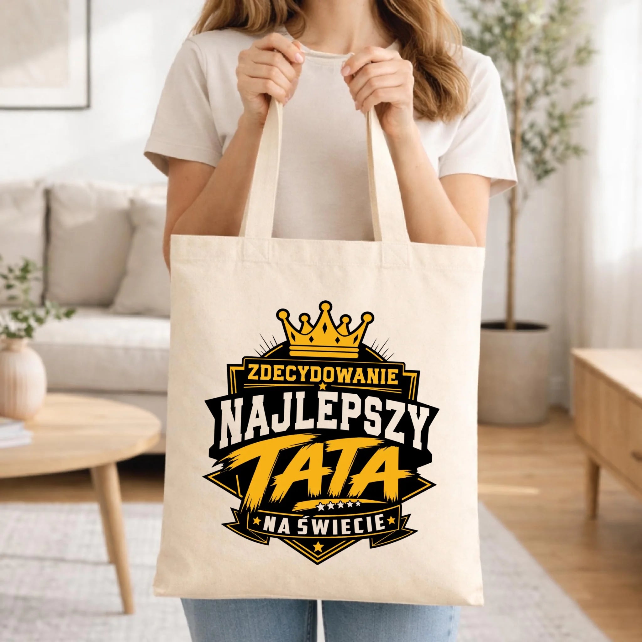 Torba dla taty - Zdecydowanie najlepszy tata na Świecie DT25 - StoryCups.pl