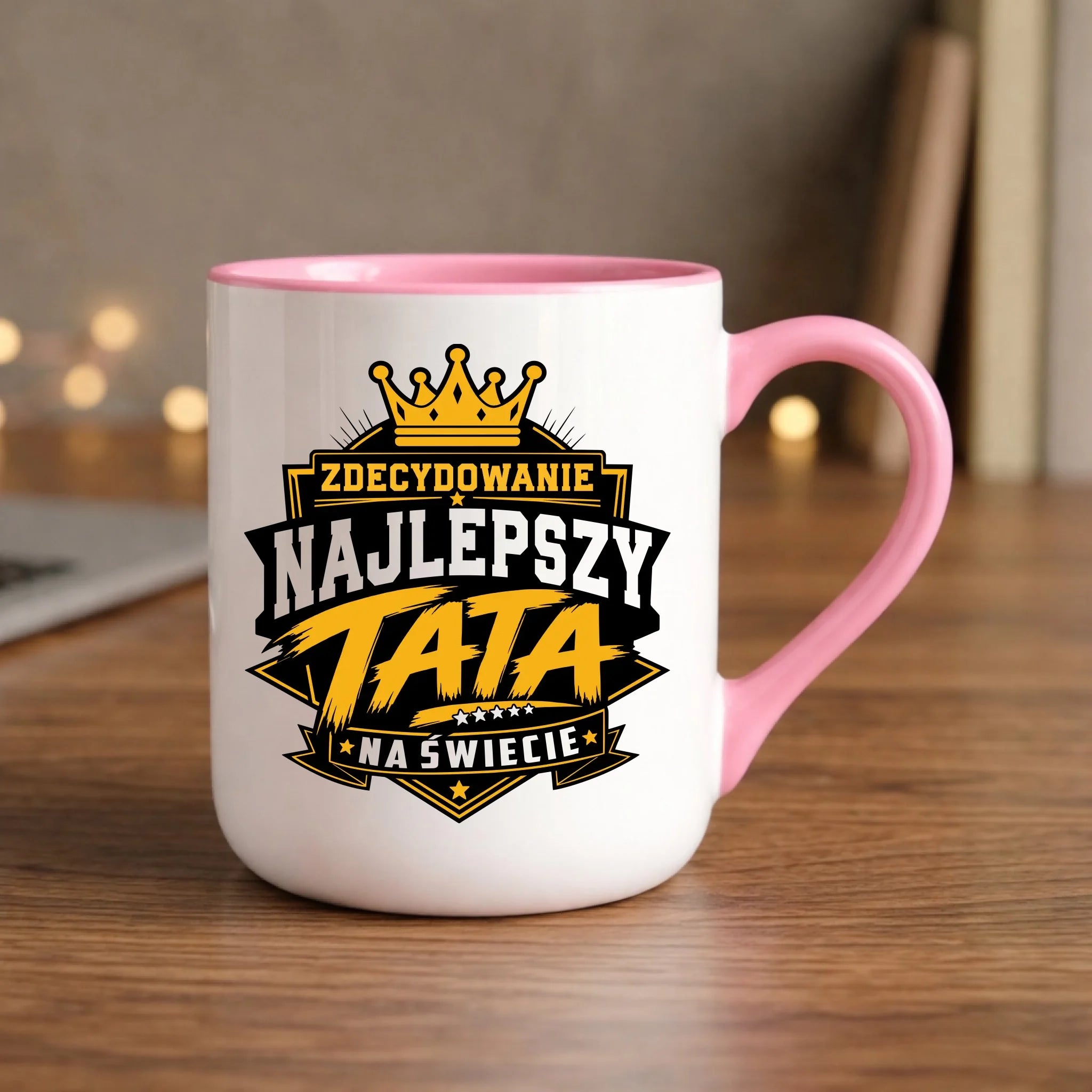 Kubek elegant dla taty - Zdecydowanie najlepszy tata na Świecie DT25 - StoryCups.pl
