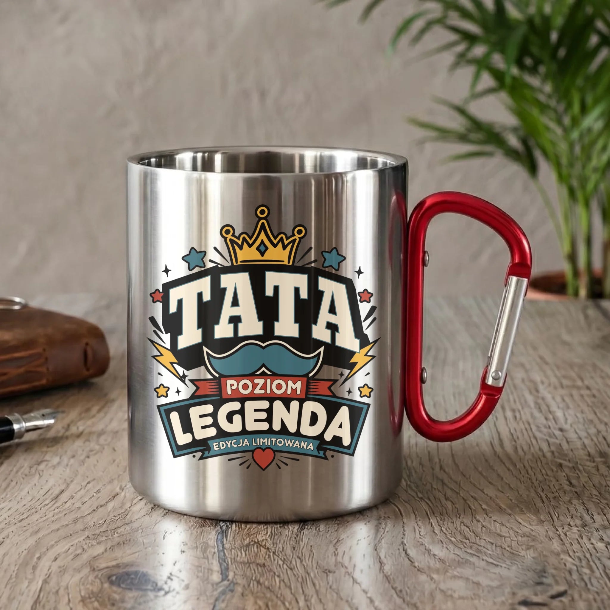 Kubek turystyczny dla taty - Legenda Edycja Limitowana DT26 - StoryCups.pl