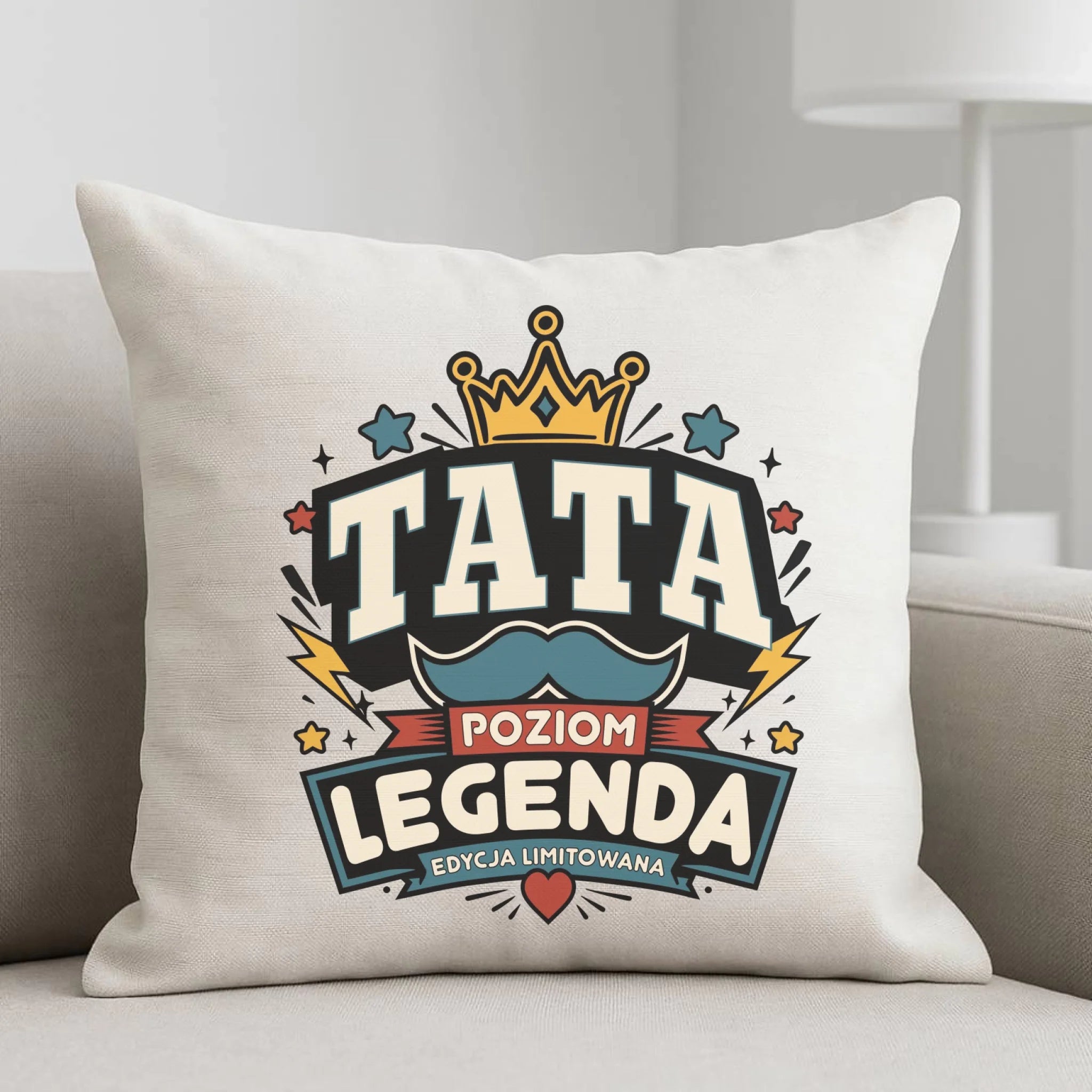 Poduszka dla taty - Legenda Edycja Limitowana DT26 - StoryCups.pl