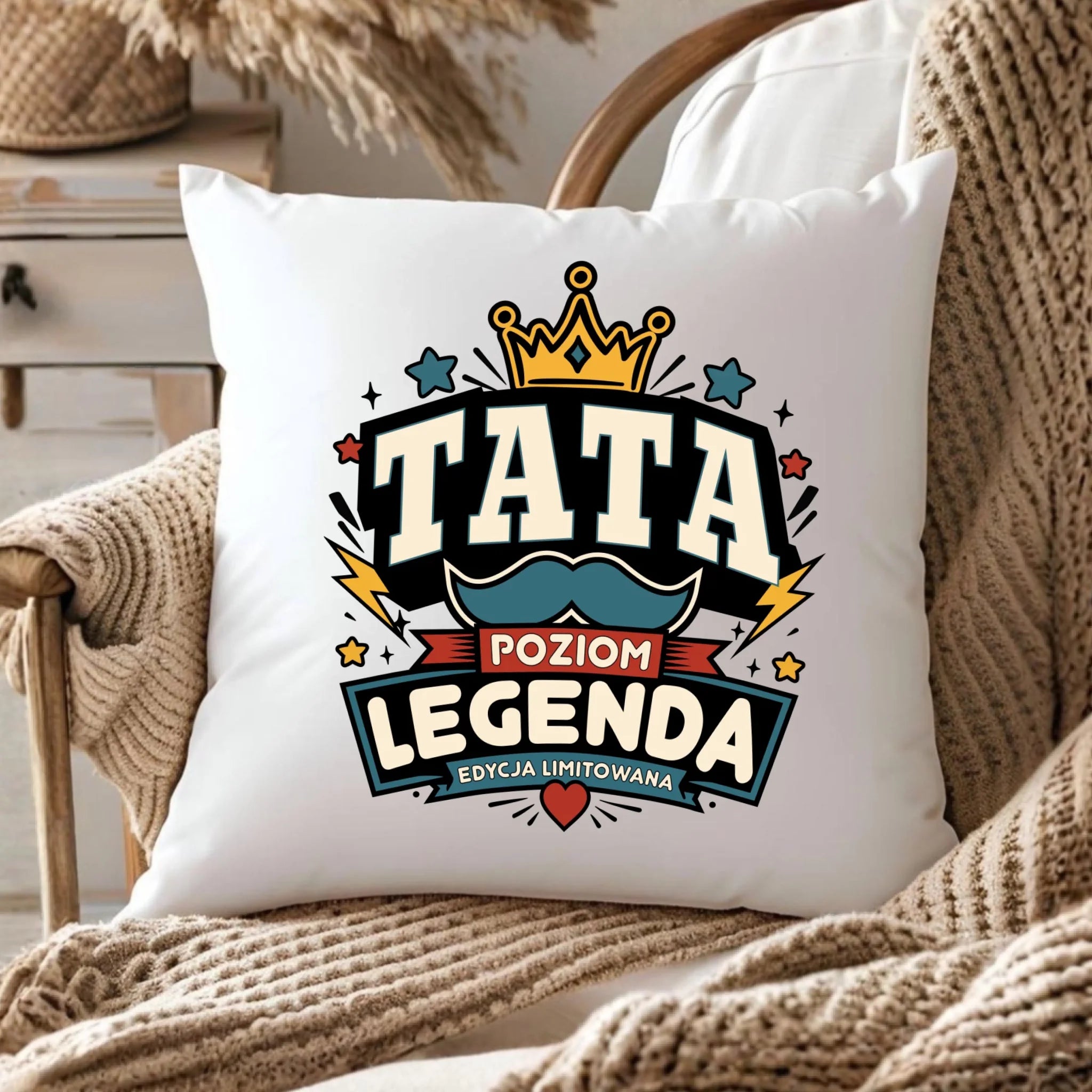 Poduszka dla taty - Legenda Edycja Limitowana DT26 - StoryCups.pl