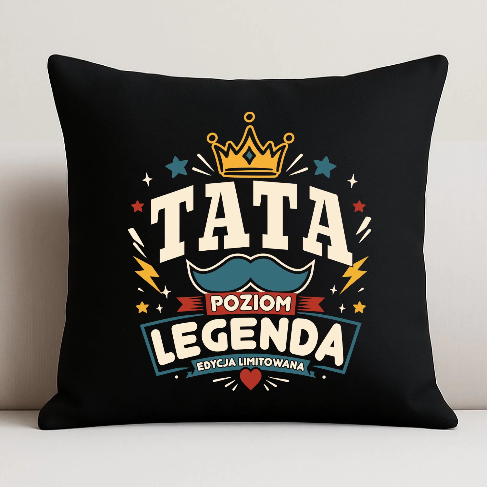 Poduszka dekoracyjna dla taty - Legenda Edycja Limitowana DT26 - StoryCups.pl