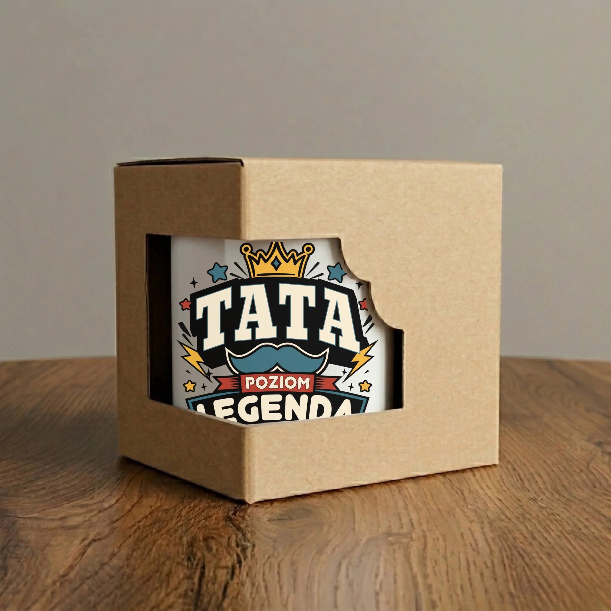 Kubek magiczny dla taty - Legenda Edycja Limitowana DT26 - StoryCups.pl