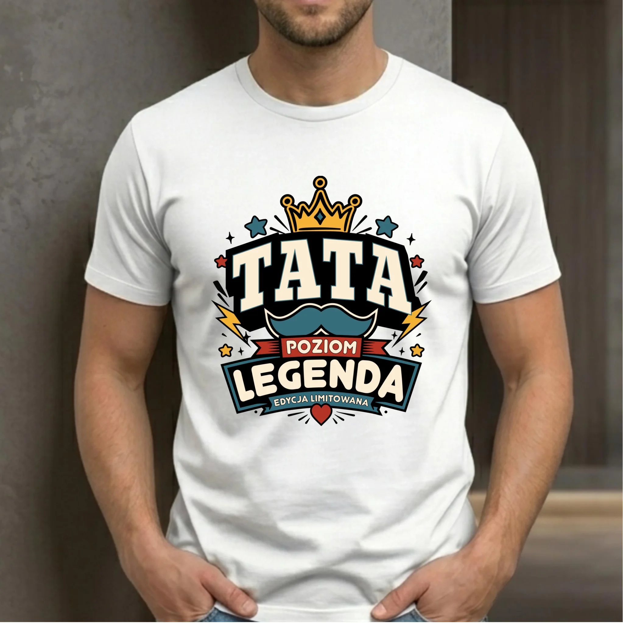 Koszulka dla taty - Legenda Edycja Limitowana DT26 - StoryCups.pl