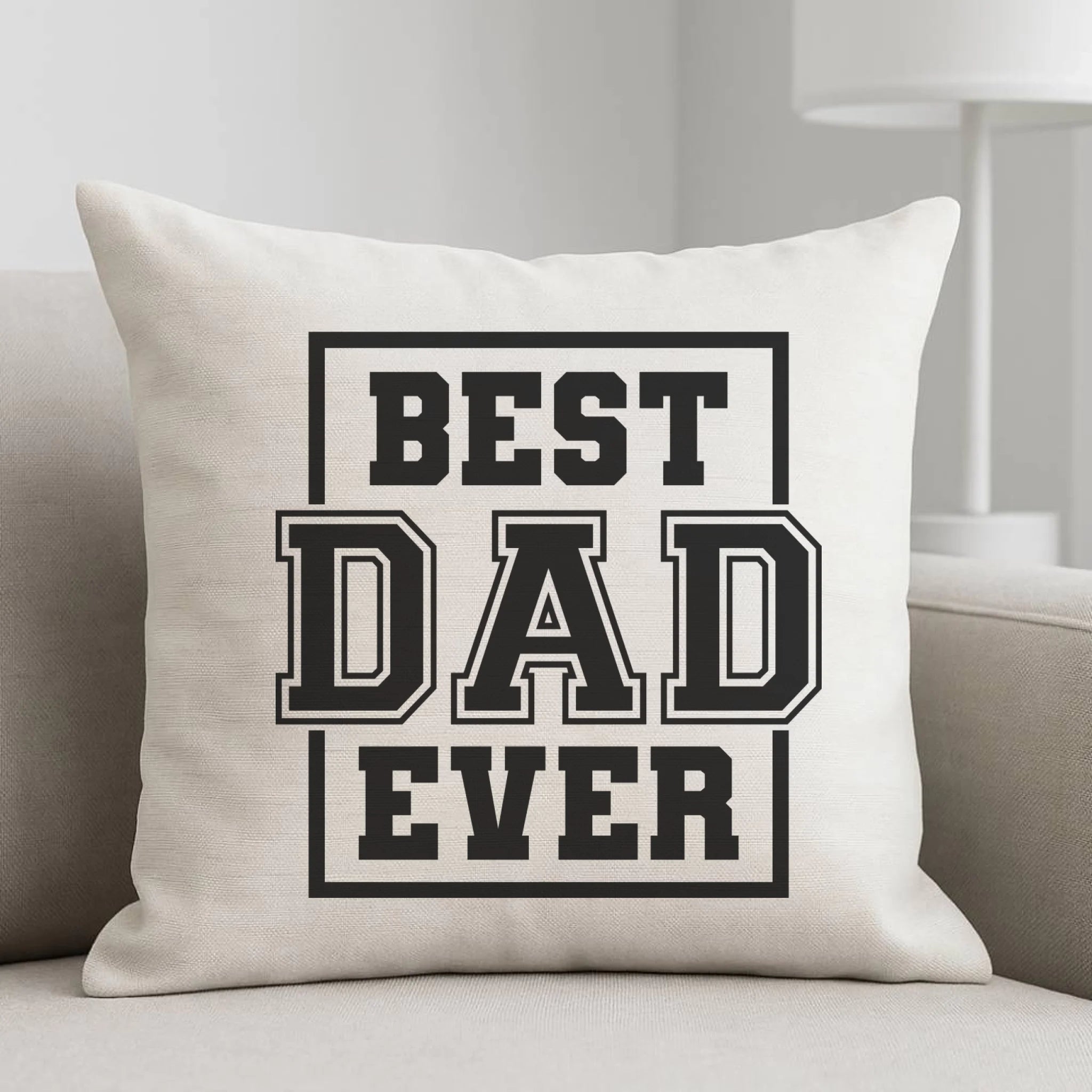 Poduszka dla taty - Best dad ever DT27 - StoryCups.pl