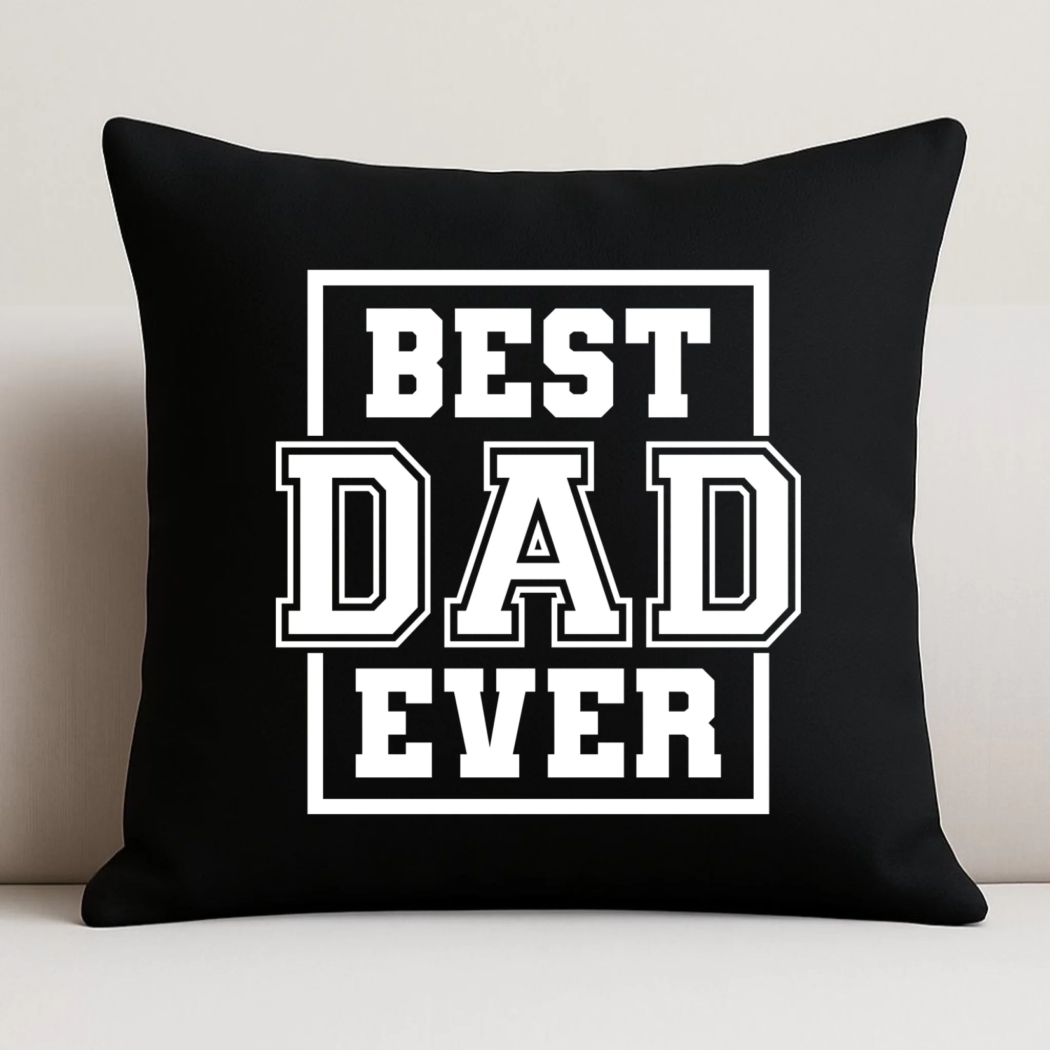 Poduszka dekoracyjna dla taty - Best dad ever DT27 - StoryCups.pl