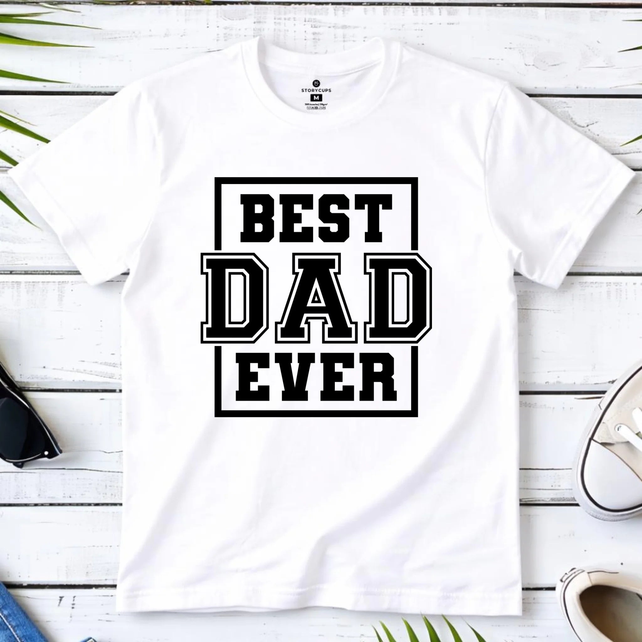 Koszulka dla taty - Best dad ever DT27 - StoryCups.pl