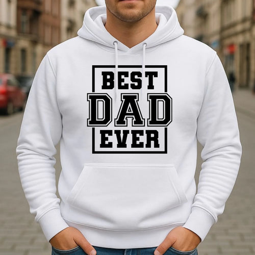 Bluza z kapturem dla taty - Best dad ever DT27 - StoryCups.pl