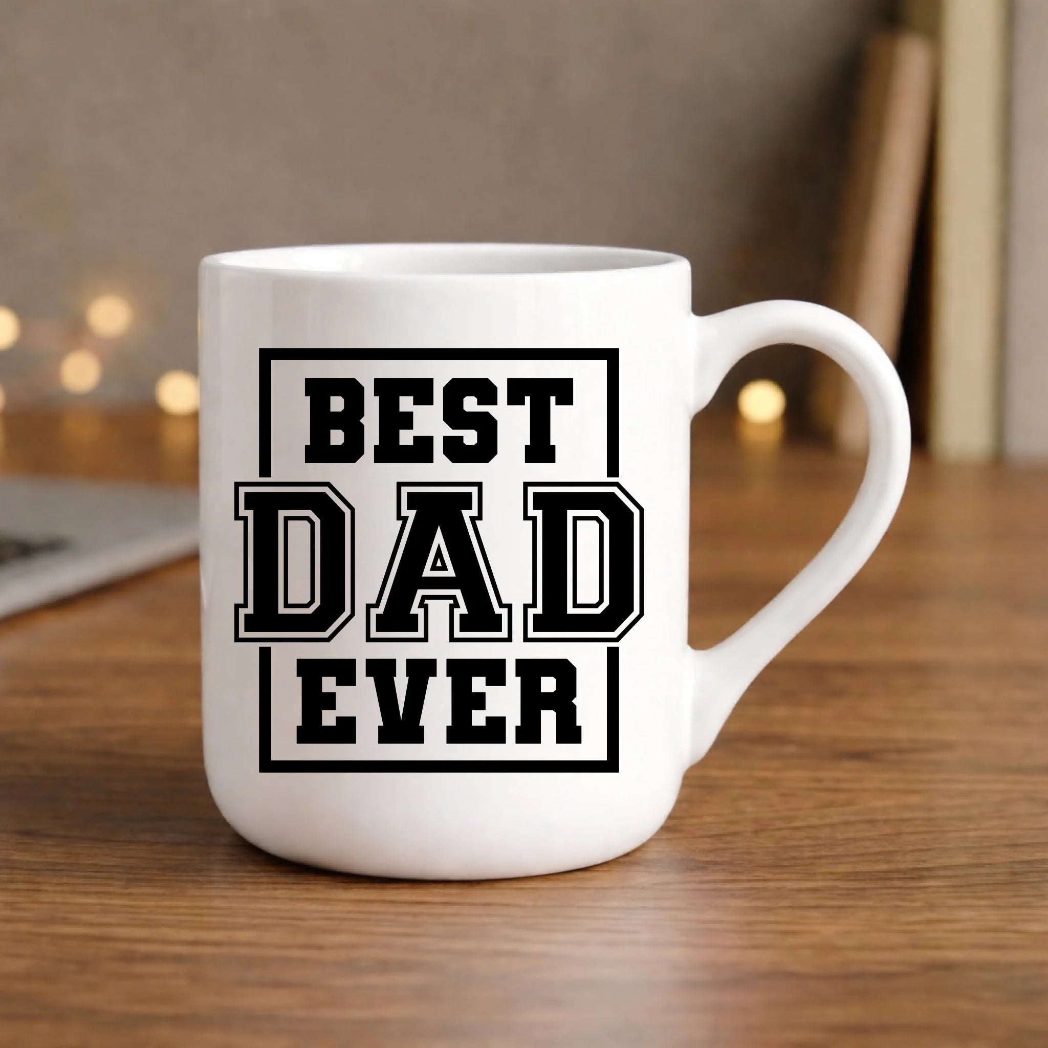 Kubek elegant dla taty - Best dad ever DT27 - StoryCups.pl