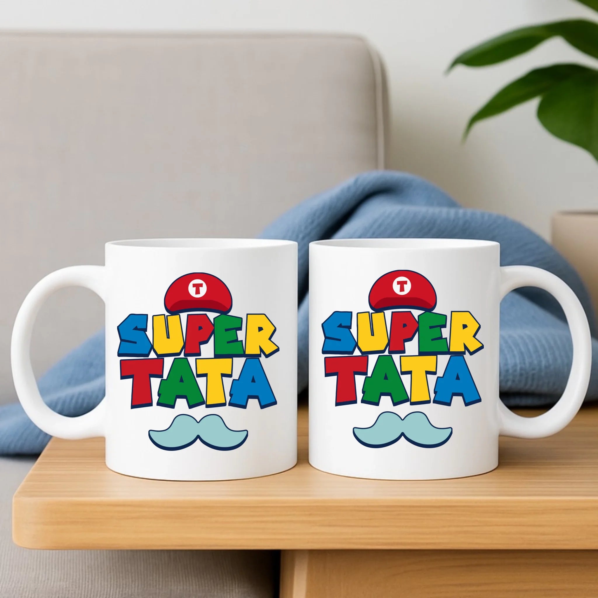 Kubek dla taty - Super Tata w stylu Mario DT28 - StoryCups.pl