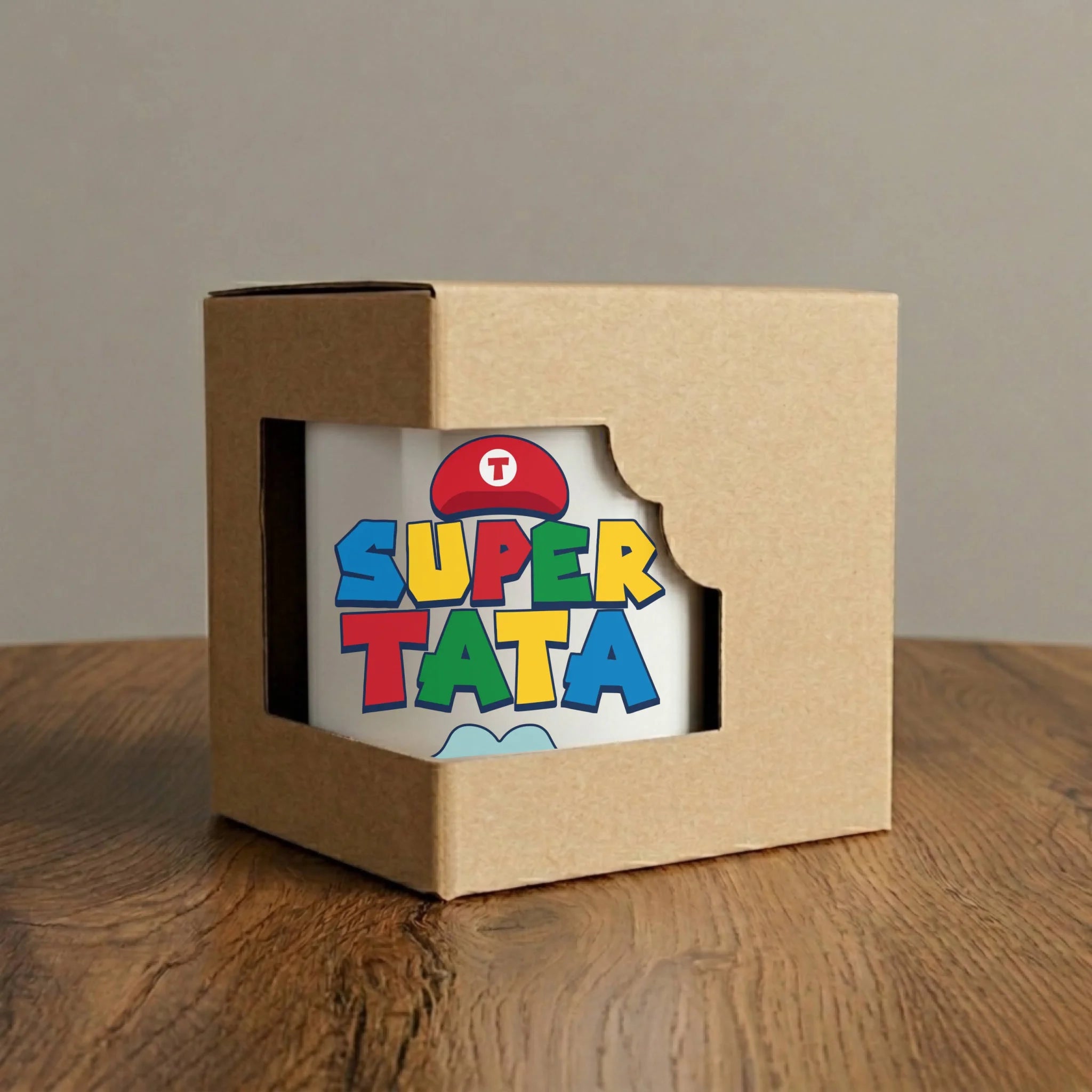 Kubek dla taty - Super Tata w stylu Mario DT28 - StoryCups.pl