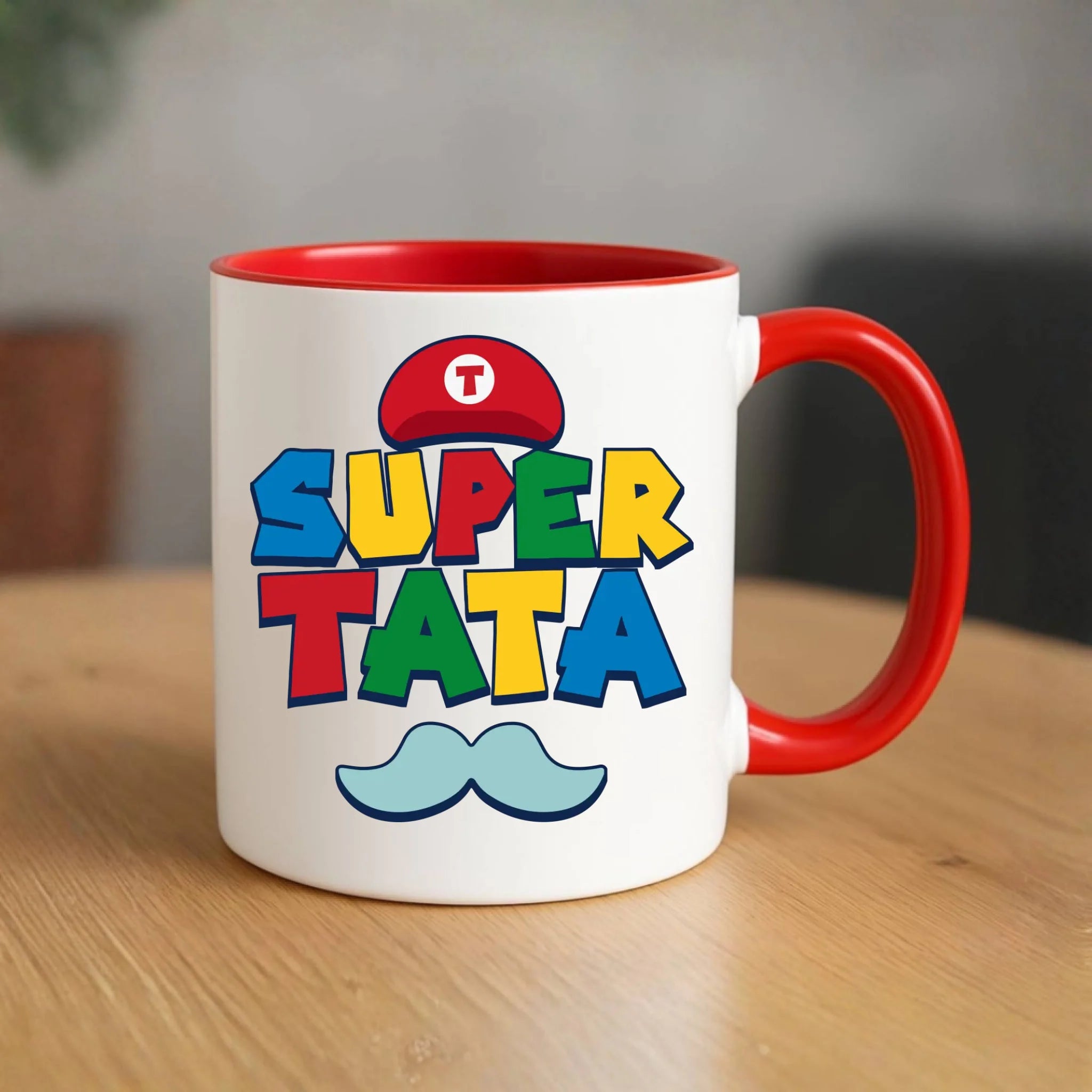 Kubek dla taty - Super Tata w stylu Mario DT28 - StoryCups.pl