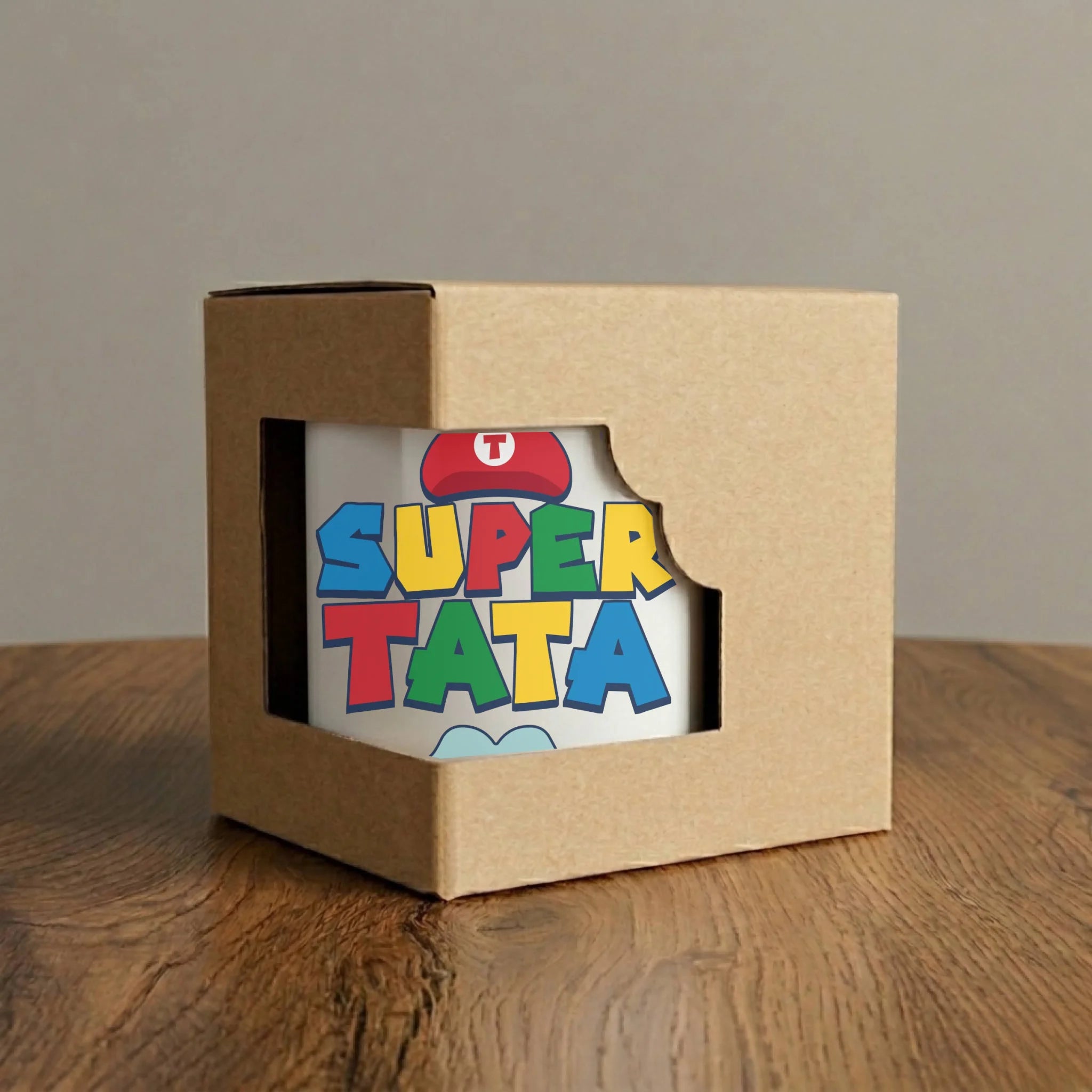 Kubek elegant dla taty - Super Tata w stylu Mario DT28 - StoryCups.pl